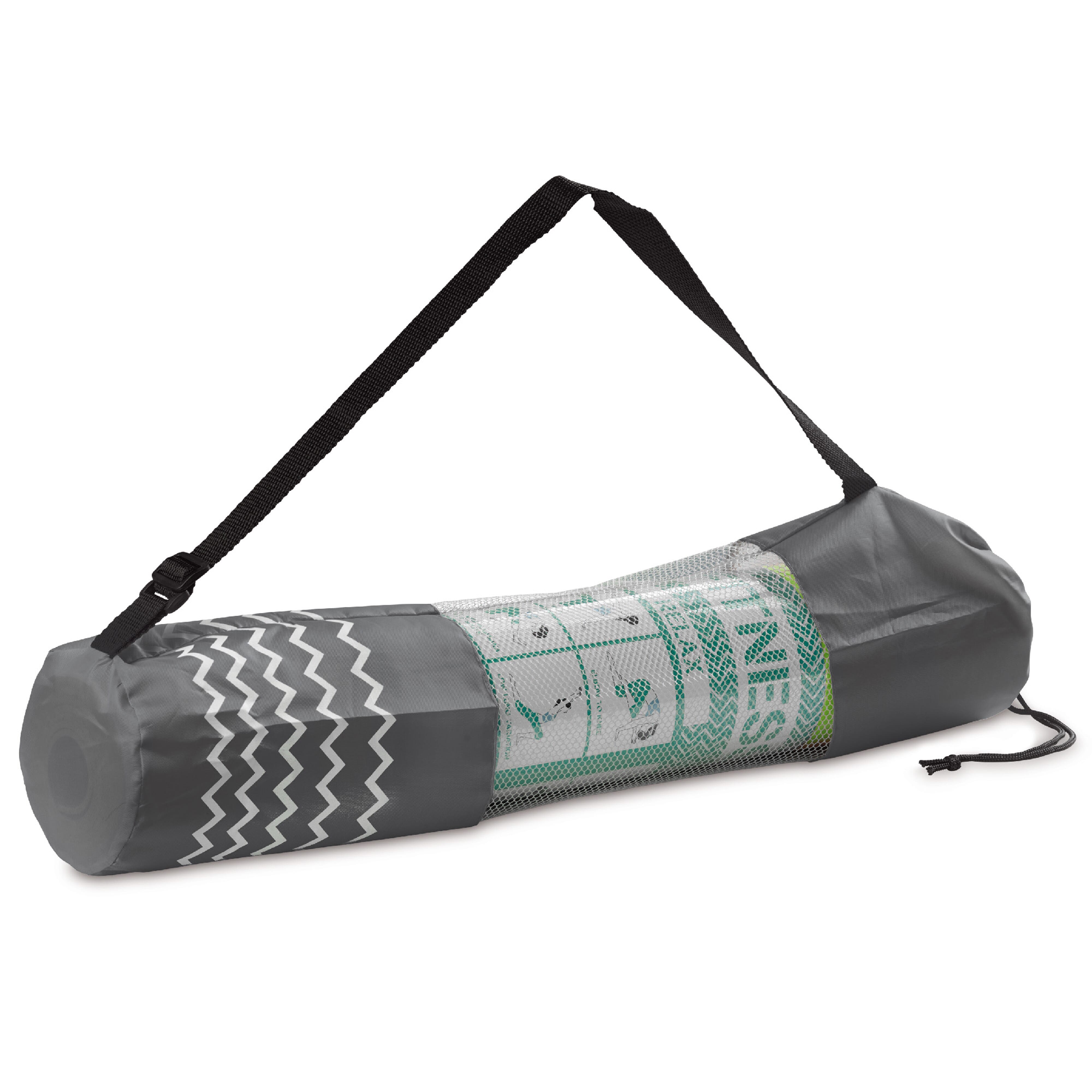 Fitness-Yogamatte mit Trageriemen