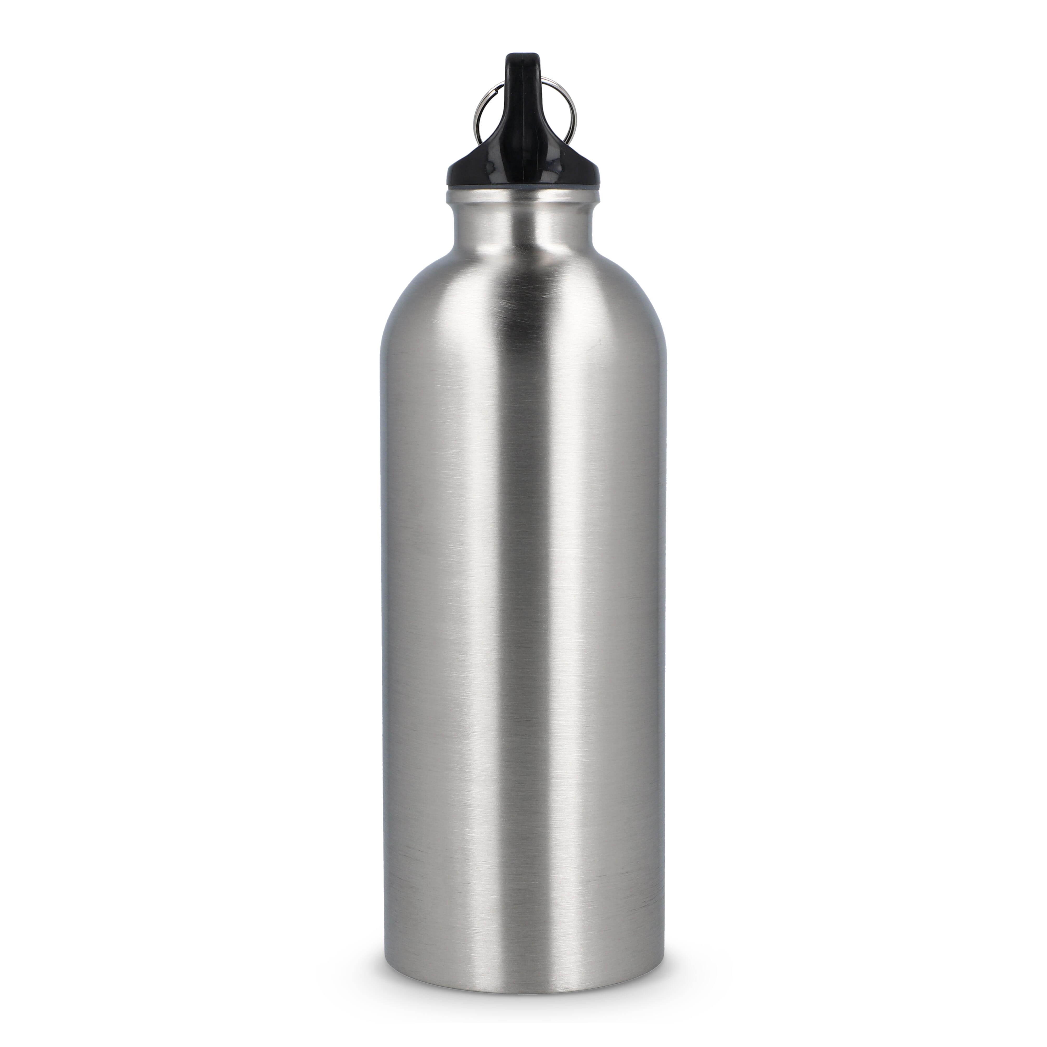 R-Edelstahl einwandige Flasche mit Karabiner 500 ml