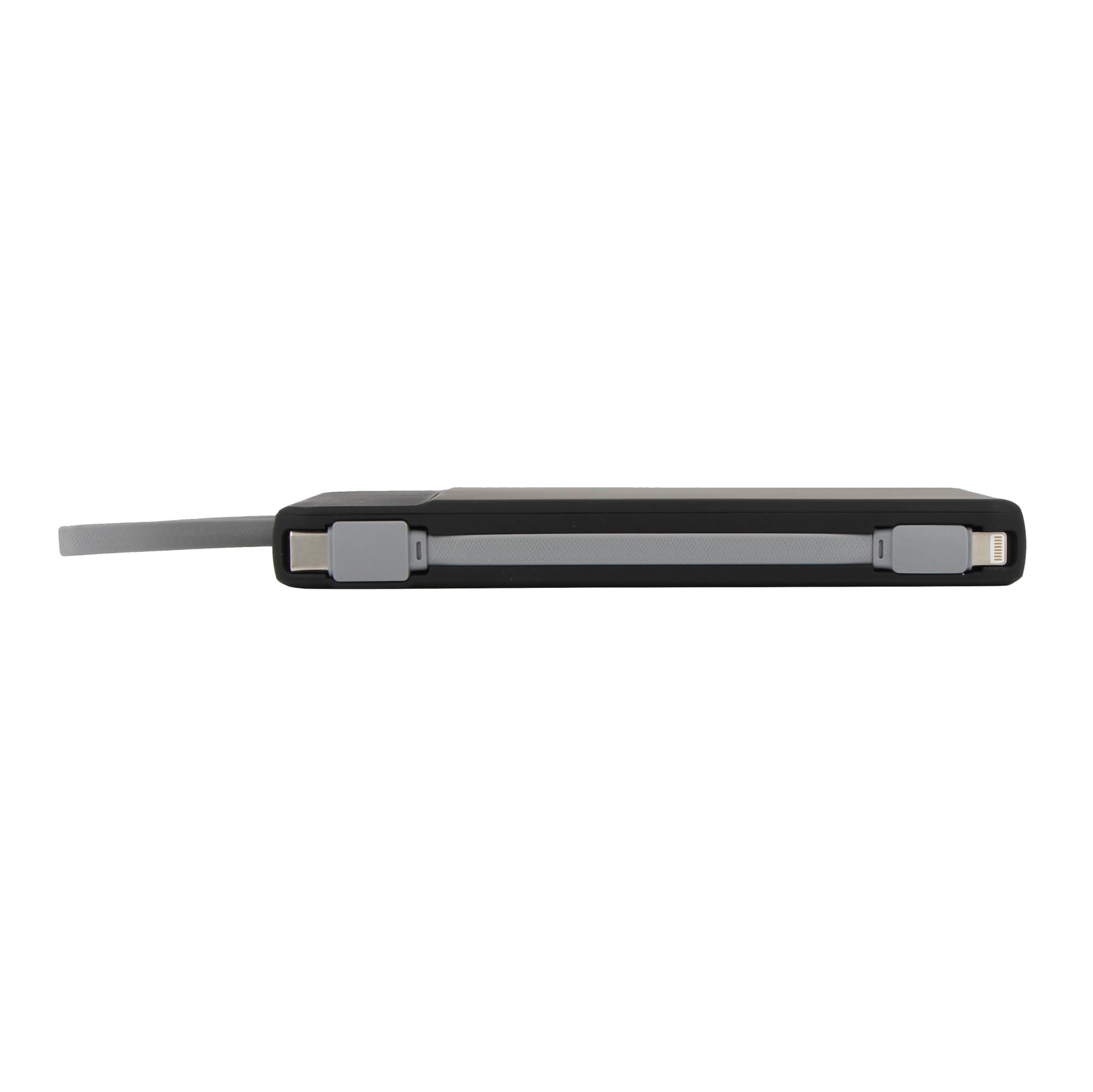 Ziara Powerbank with USB-C & Lightning Cable 10000mAh