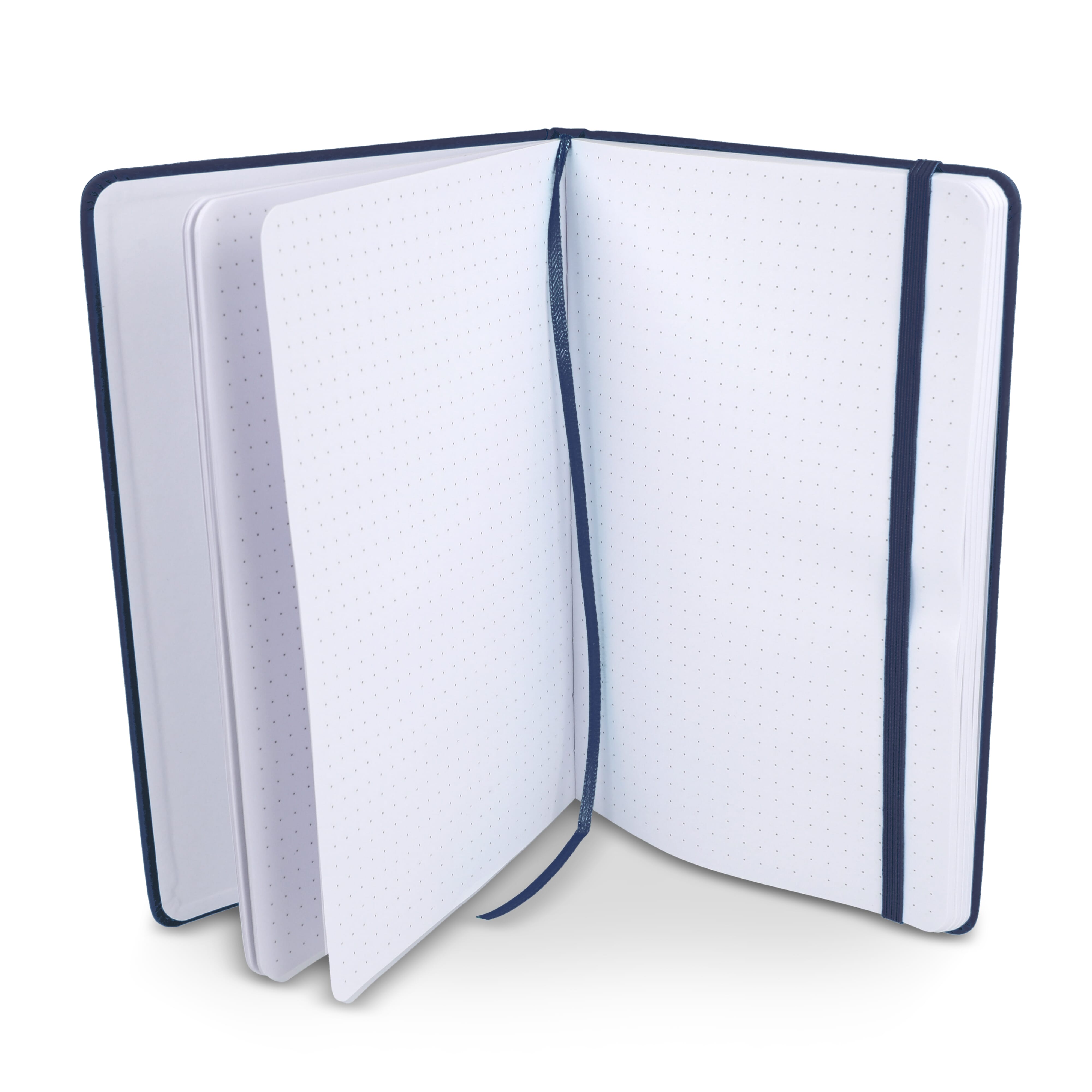 Notizbuch A5 PU mit Rasterpunktseiten