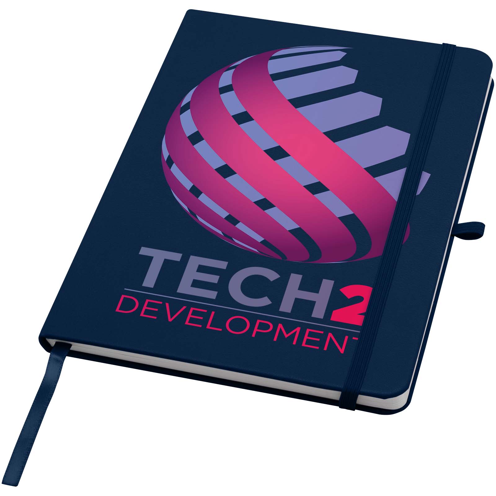 Teak A5 Hardcover Notizbuch, liniert, aus recyceltem Material