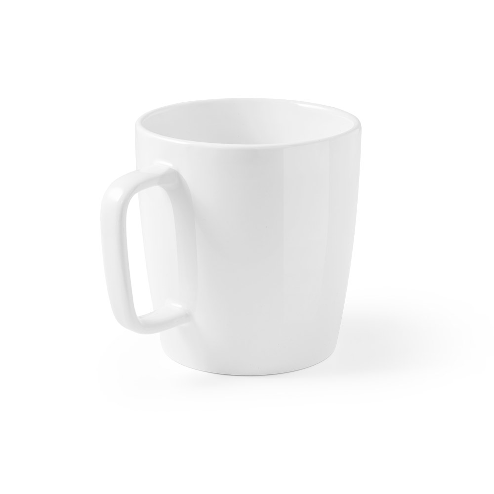 DHONI WHITE Keramik-Becher 450 mL