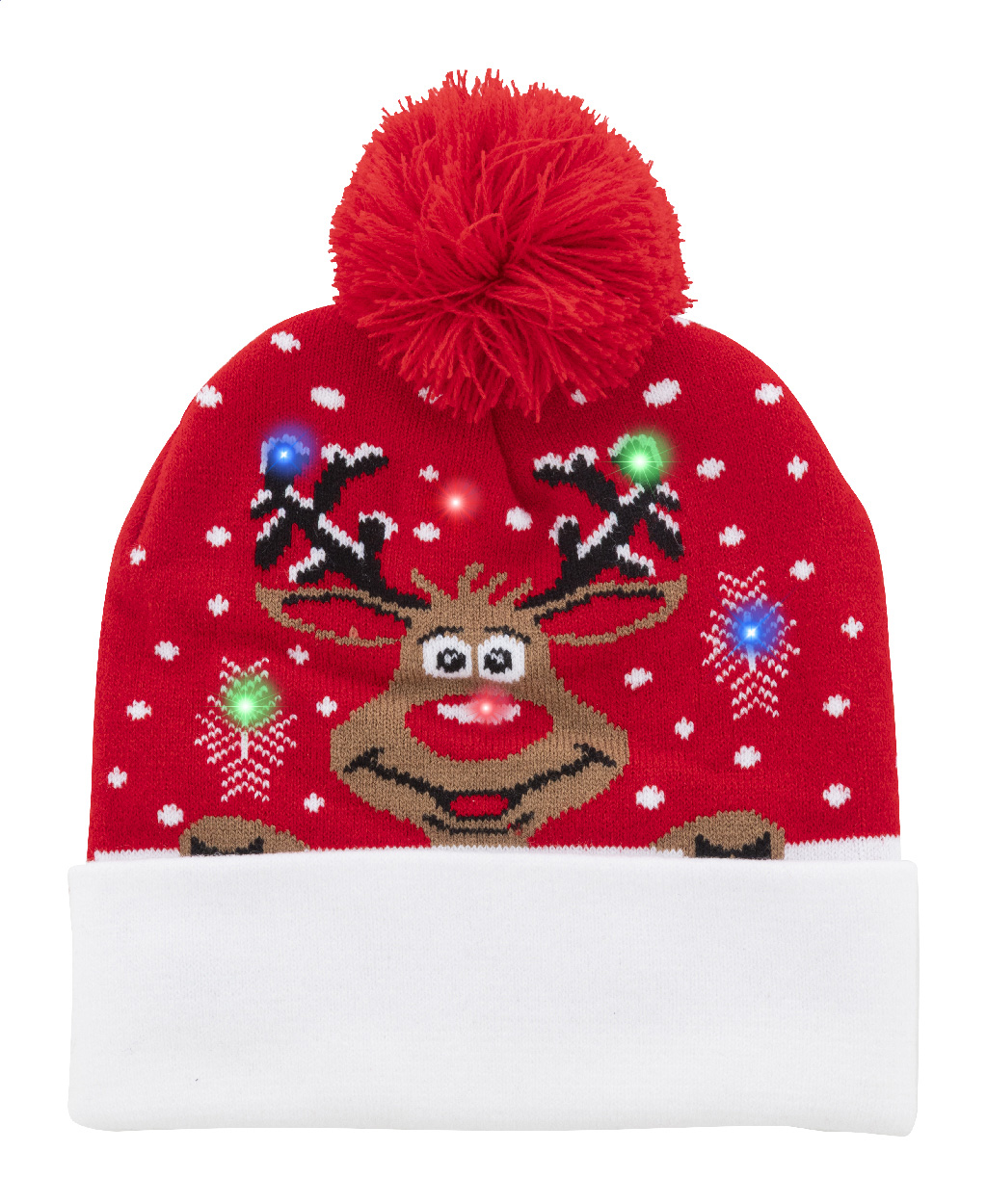 Weihnachts-LED-Wintermütze, Rentier Norrsken