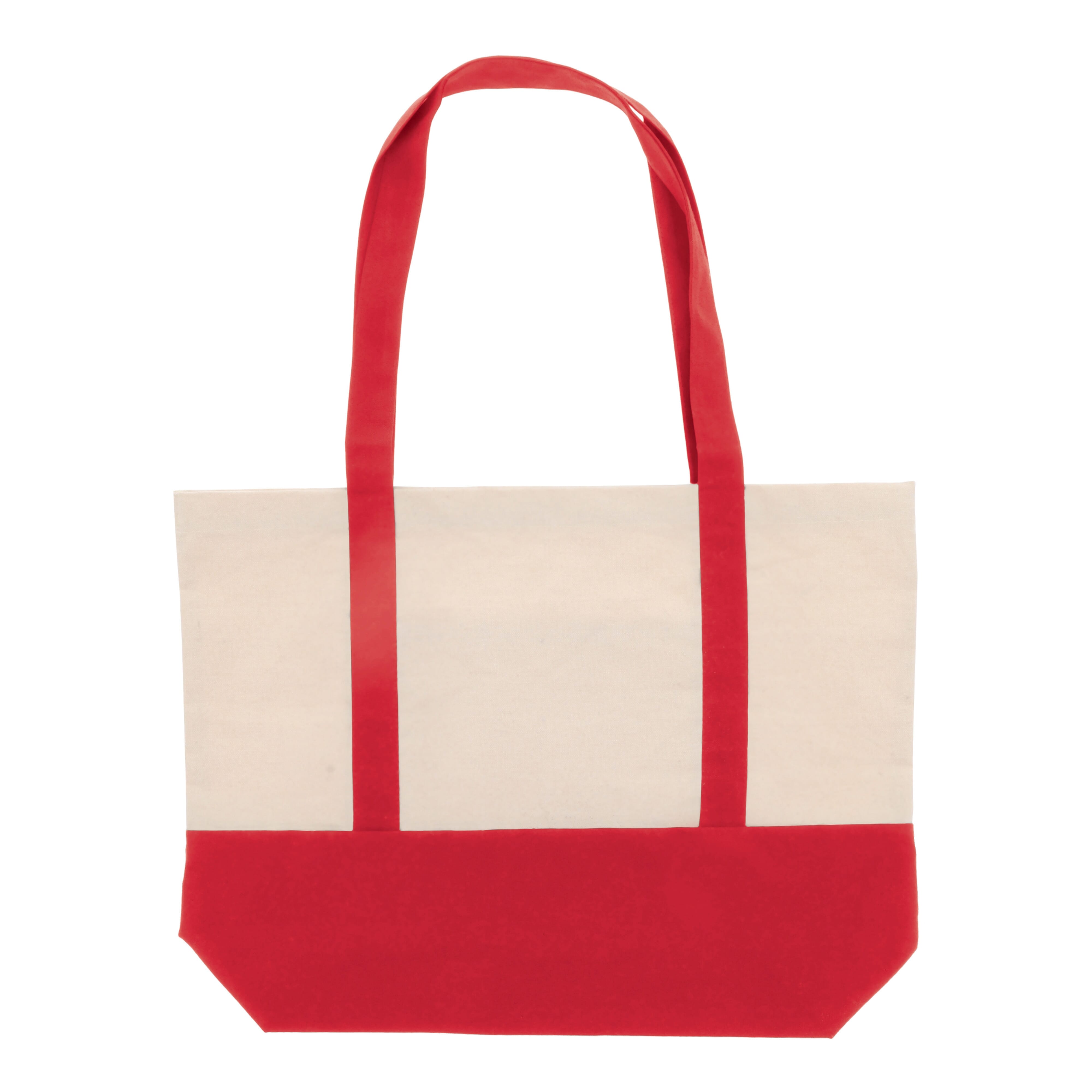 Strandtasche Baumwollsegeltuch OEKO-TEX® 280g / m² 42 x 10 x 30cm