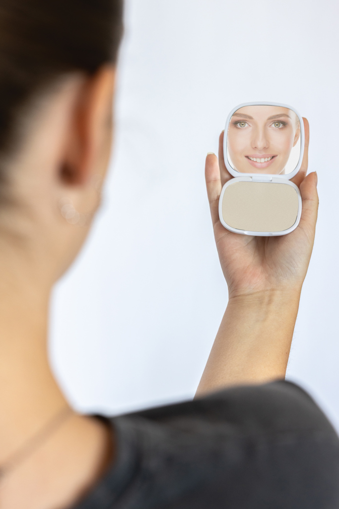 Reflecta Make-Up Spiegel aus RCS rec. ABS