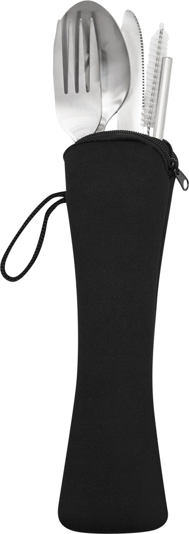 Edelstahl-Besteckset STELLOKIT, 5-teilig