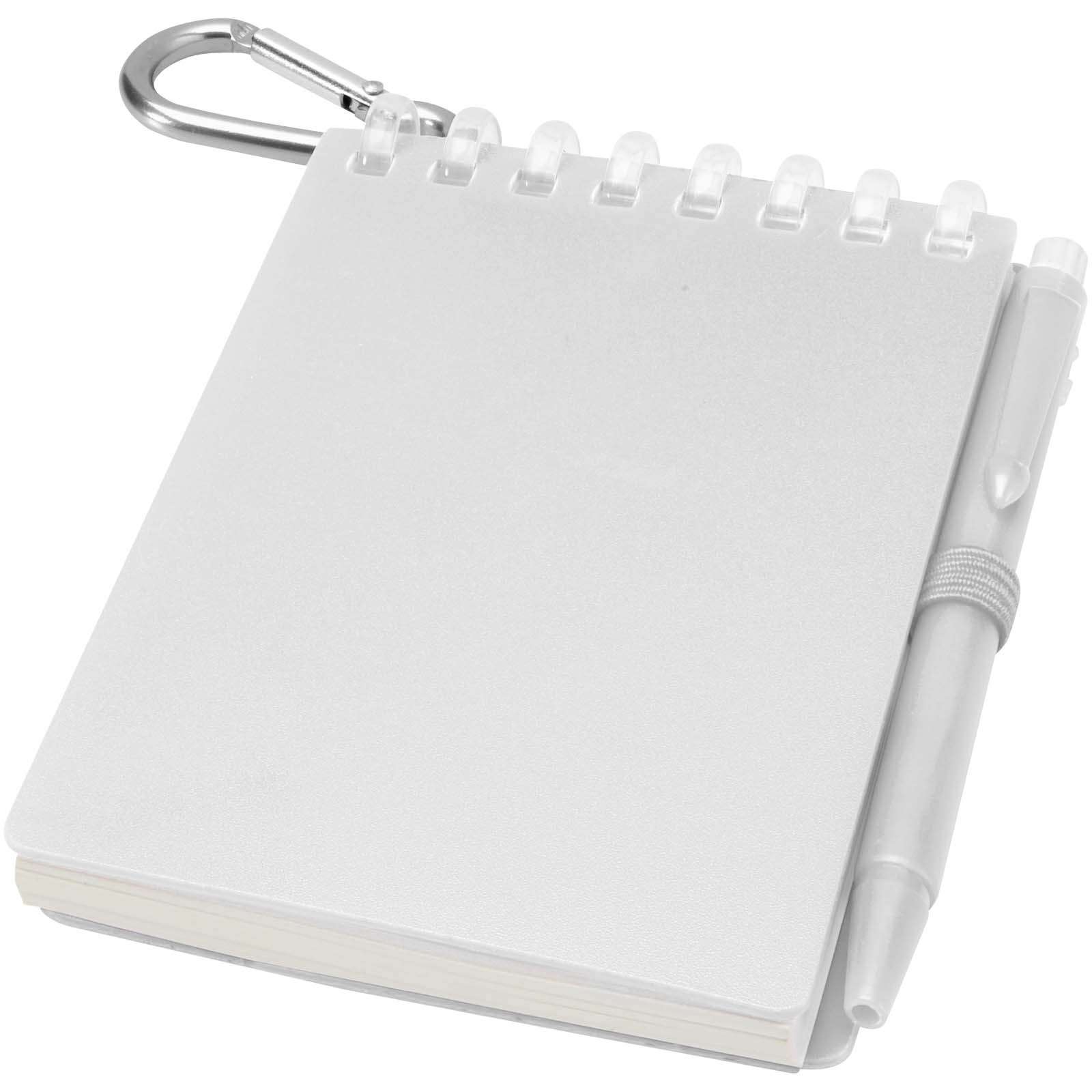 Lig Mini Recyceltes Outdoor-Softcover Notizbuch und Kugelschreiber Set (schwarze Mine)