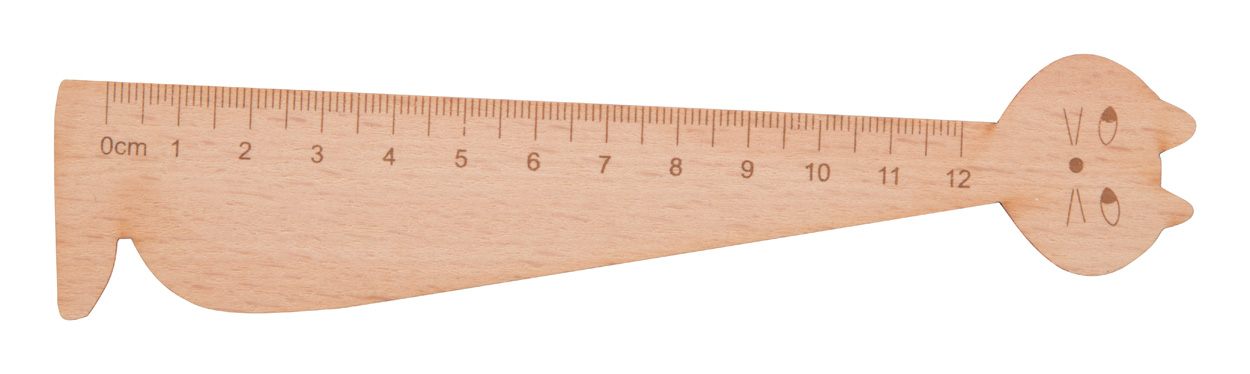 Lineal aus Holz Looney