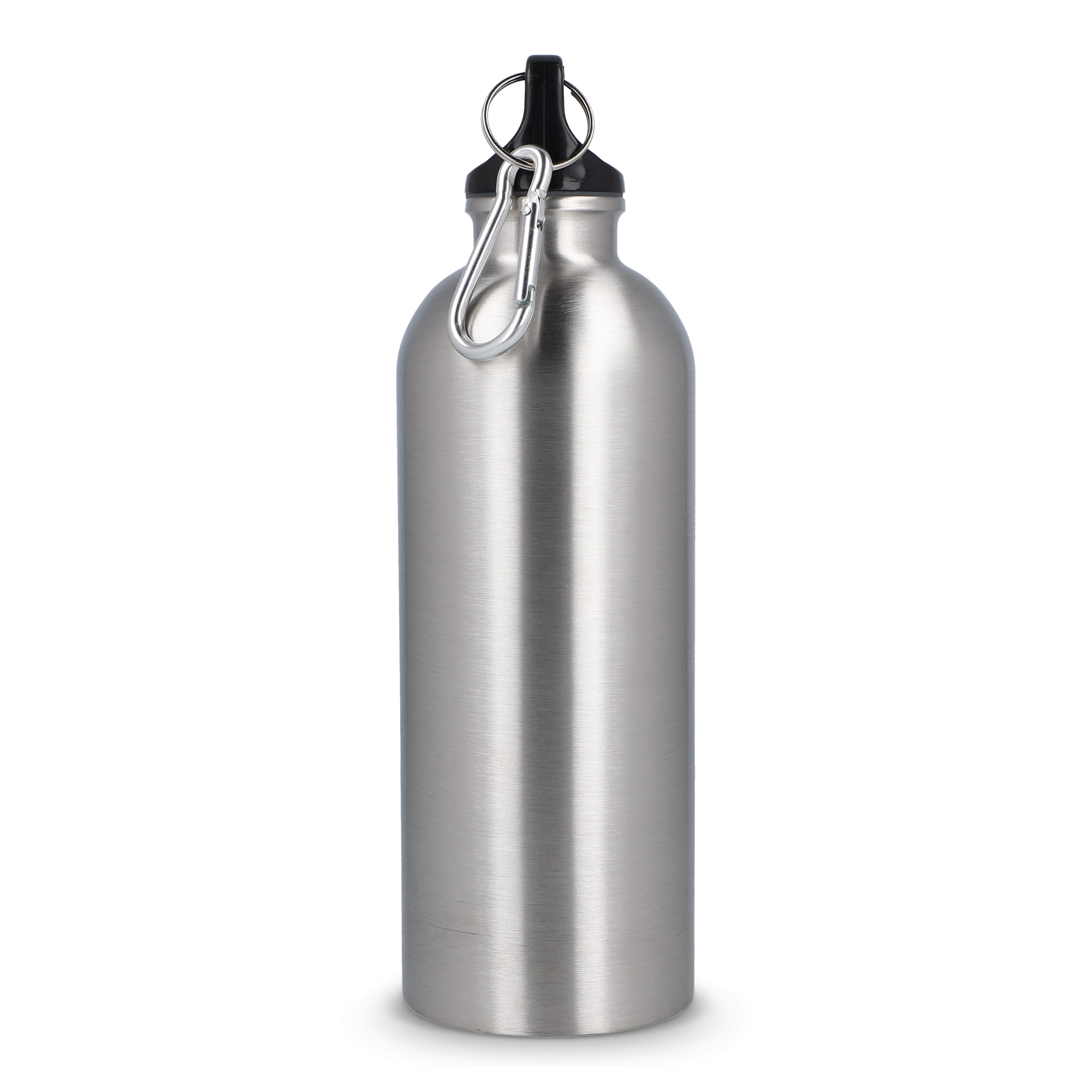 R-Edelstahl einwandige Flasche mit Karabiner 500 ml