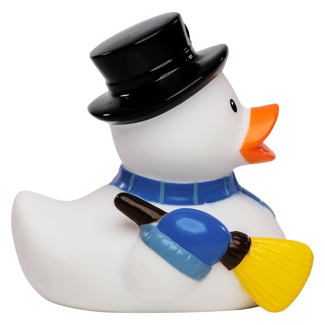 Quietsche-Ente Schneemann