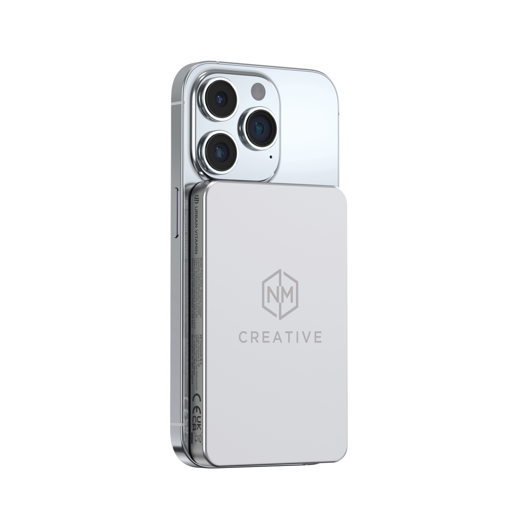 Urban Vitamin Marin 5.000mAh magnet. 15W Wireless Powerbank
