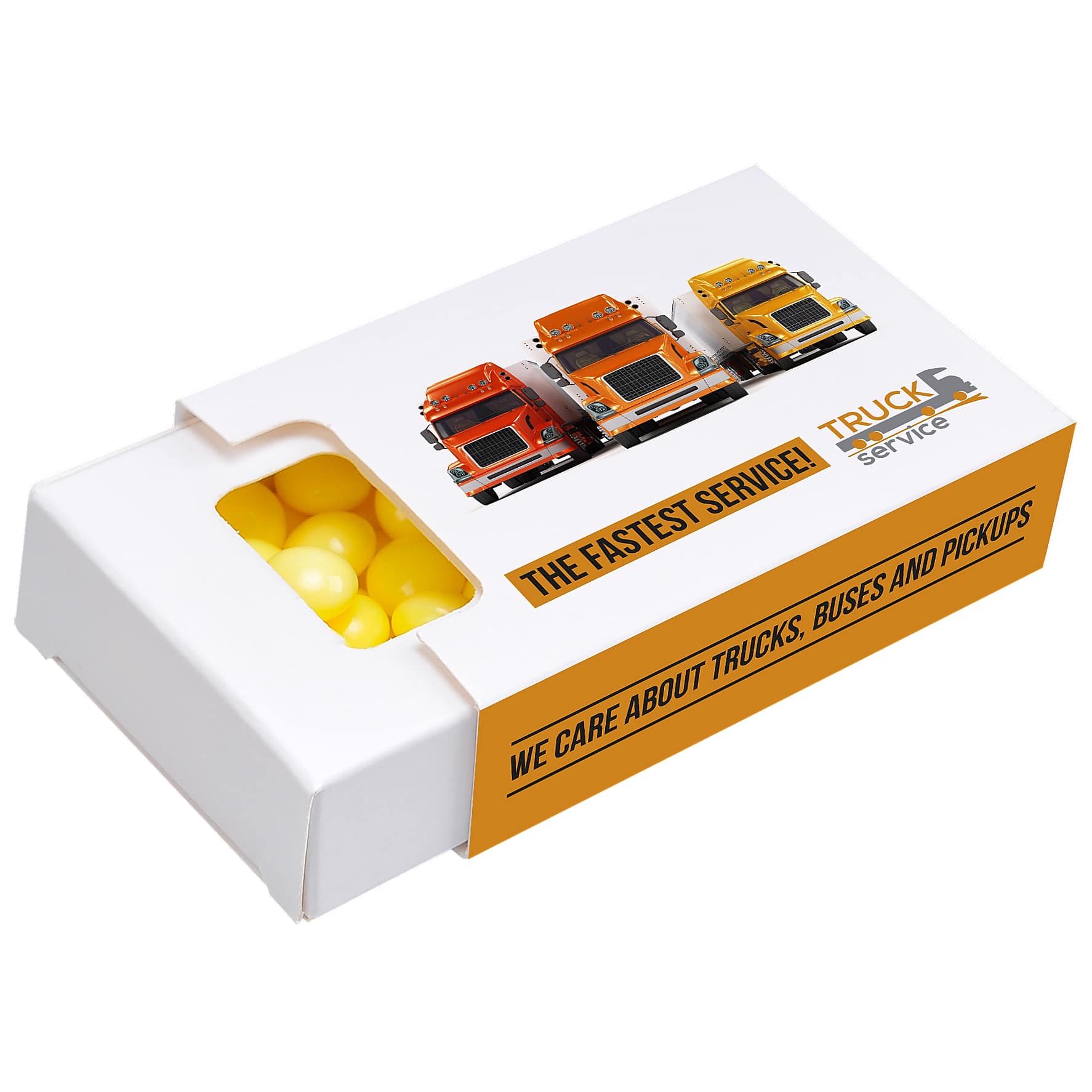 Werbebonbons Zipp Box