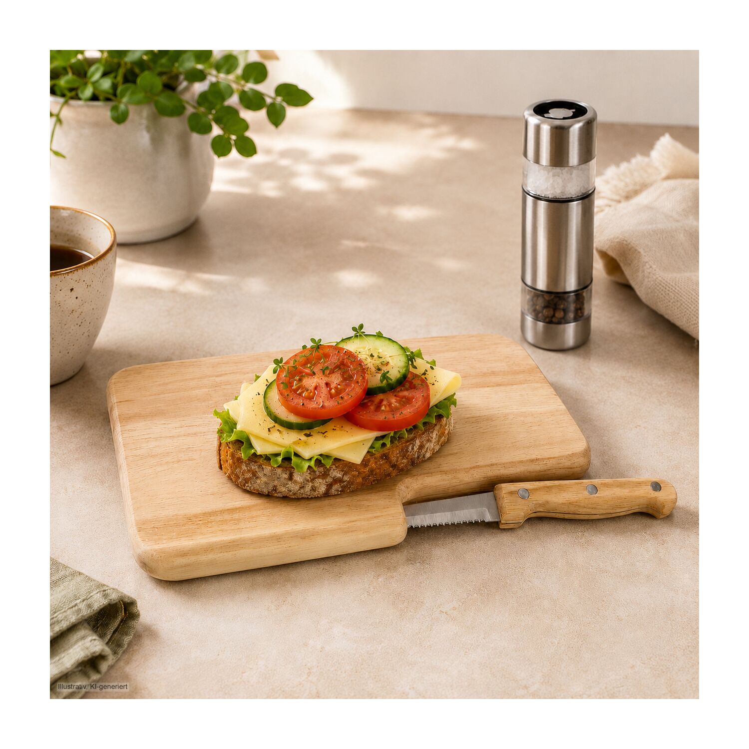 ROMINOX® Frühstücks- / Brotzeitbrett // Cena