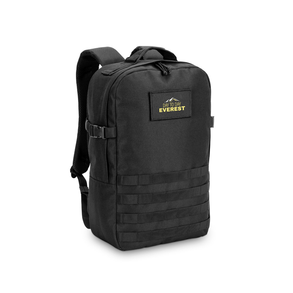 EDINBURGH BPACK Rucksack im Militärstil aus 600D HD recyceltem Polyester und Innenfutter aus 210D recyceltem Polyester 17,3“