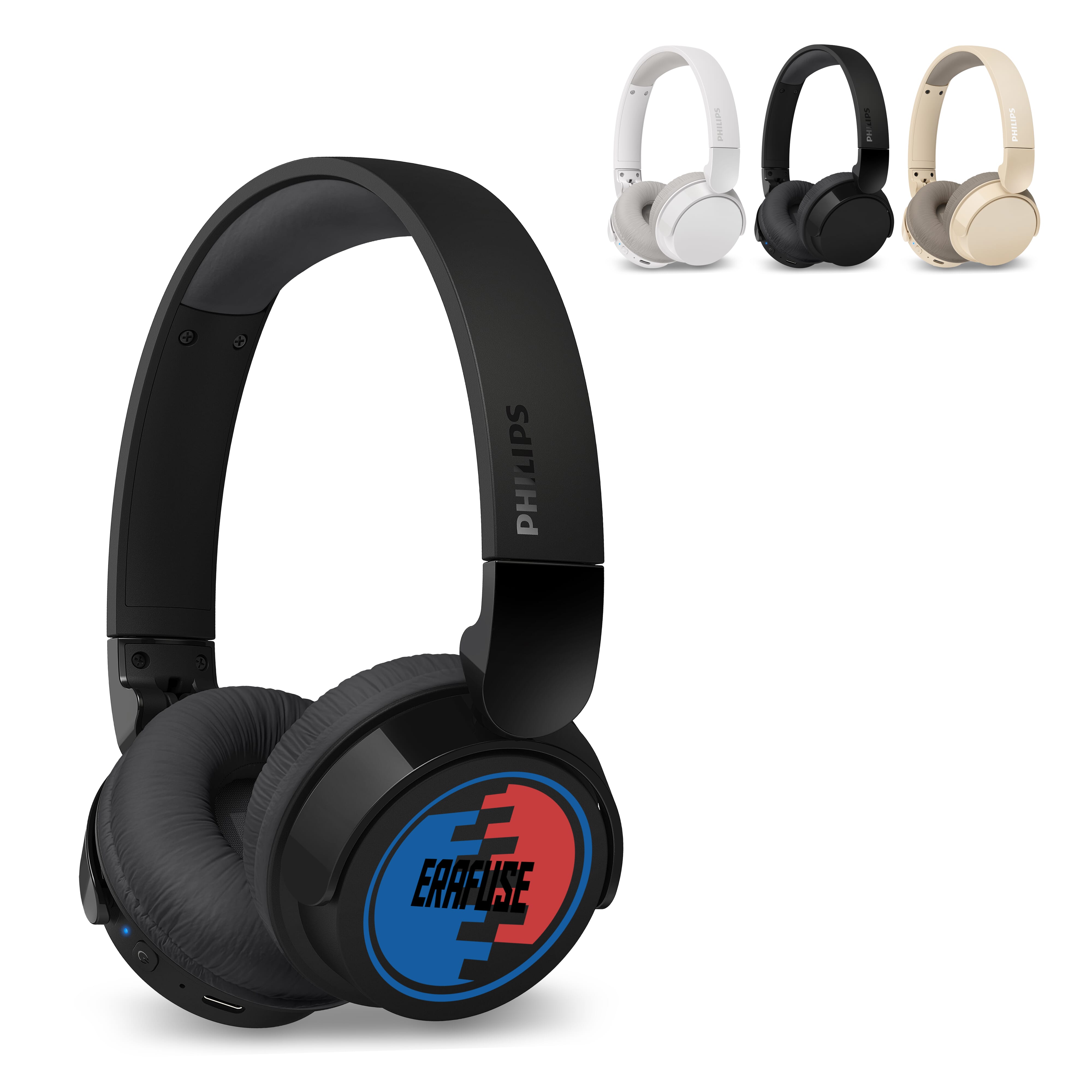 Philips Bluetooth on ear Kopfhörer mit 25 Stunden Spielzeit
