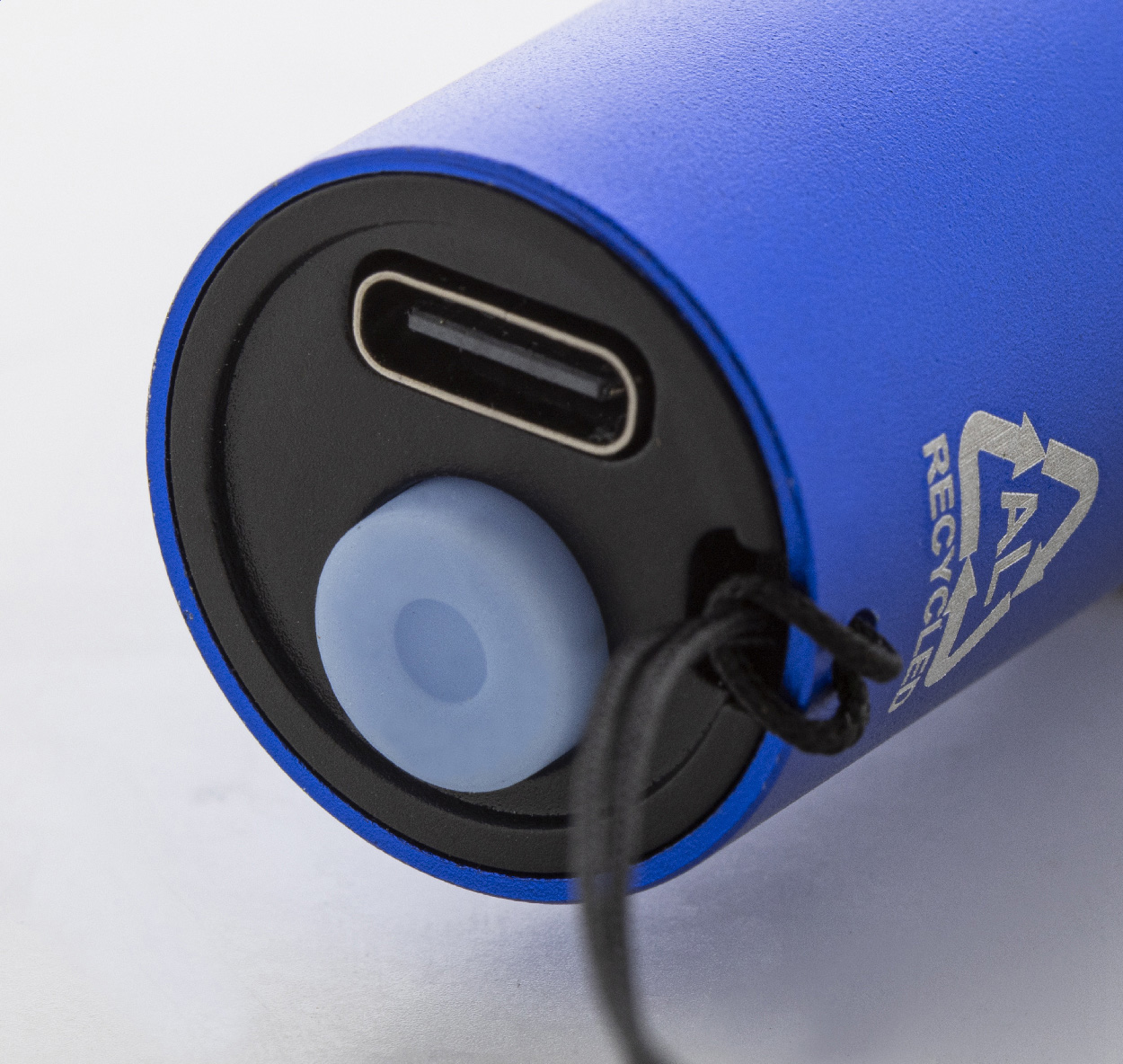 Wiederaufladbare Taschenlampe aus recyceltem Aluminium Chargelight Tone