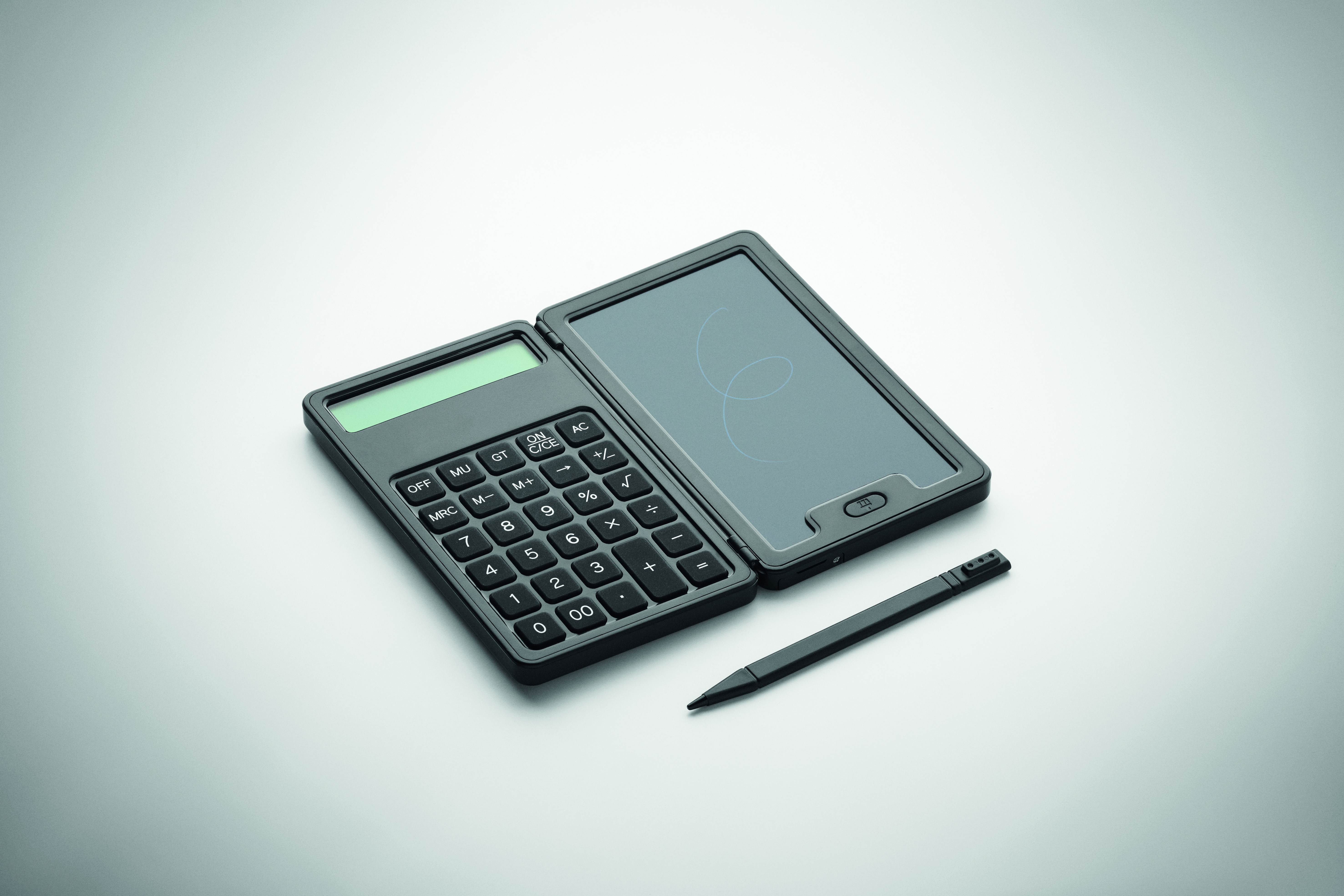 Taschenrechner mit LCD-Tafel CLERK