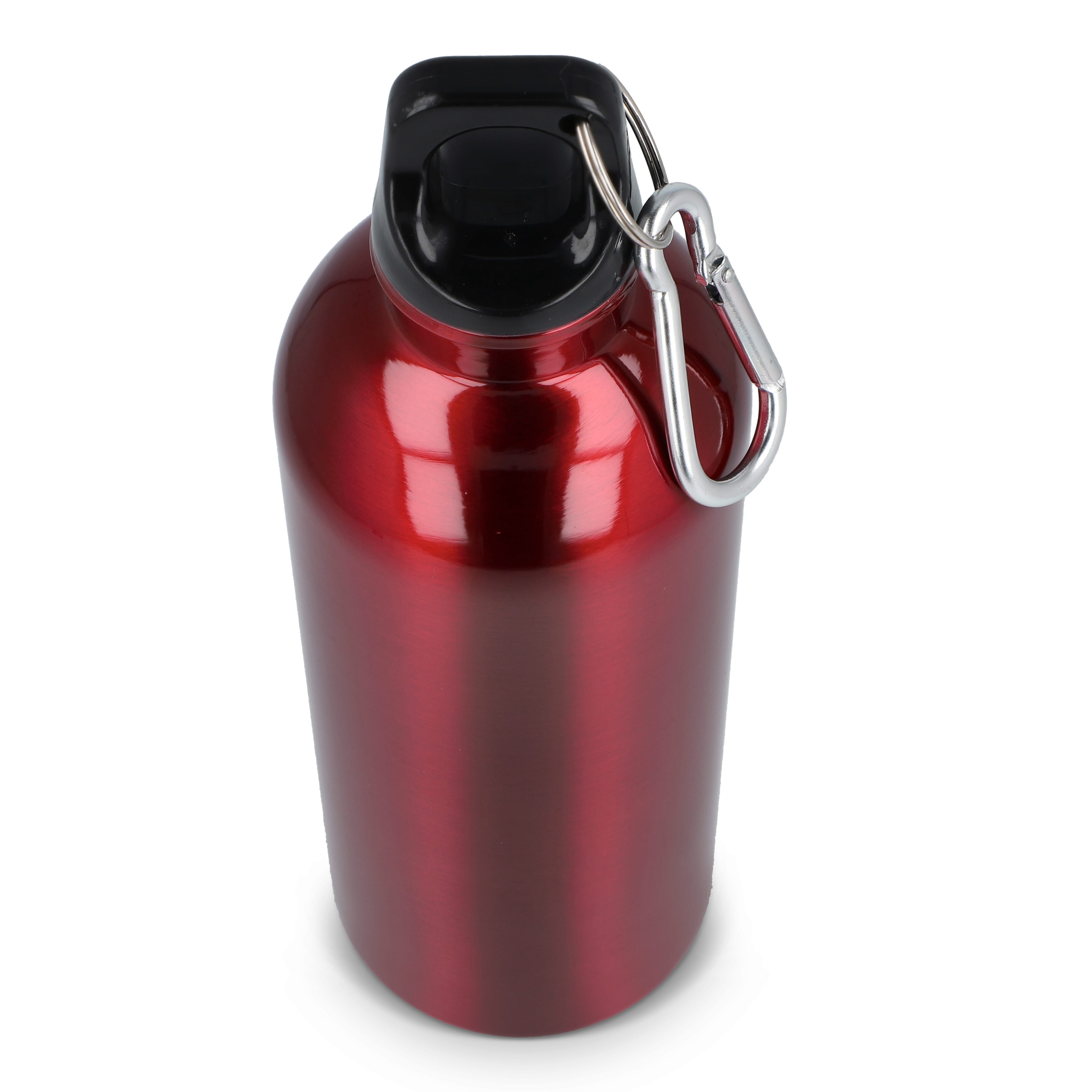 R-Edelstahl einwandige Flasche mit Karabiner 500 ml