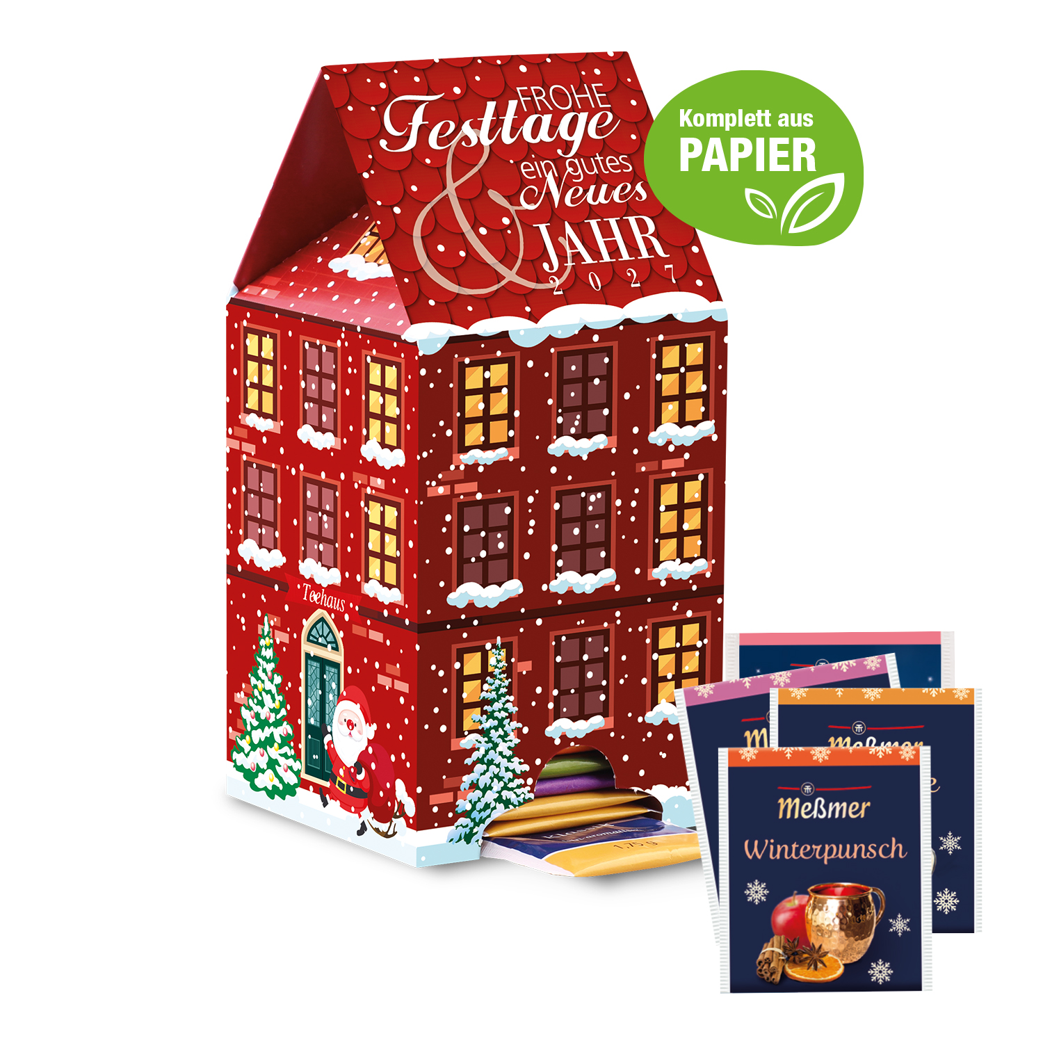 Adventskalender Meßmer "Tee-Haus“