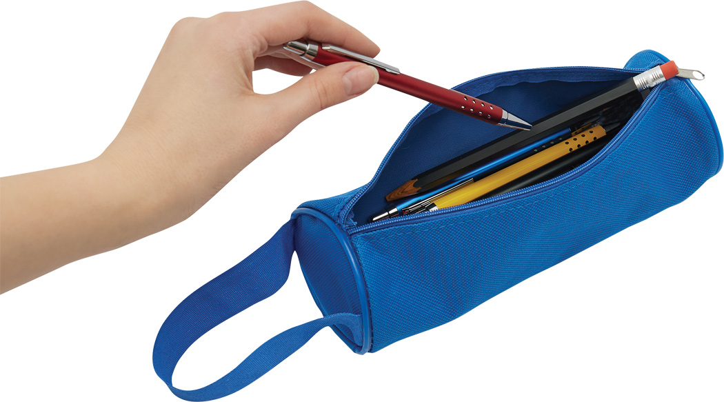 Runde Stiftetasche SCHOOL