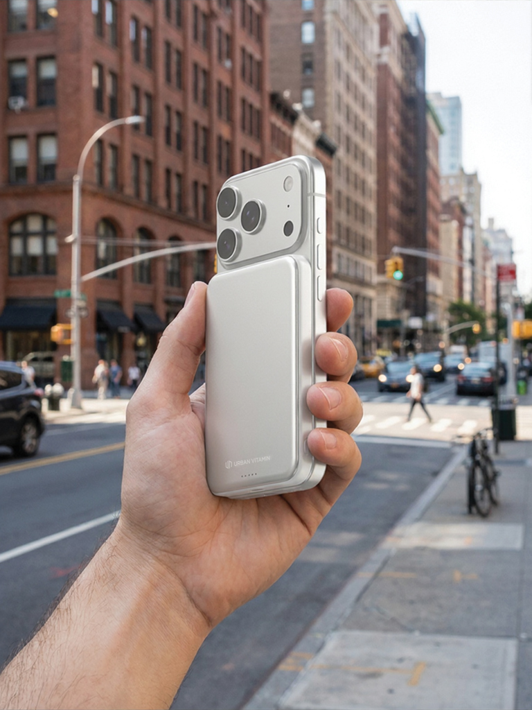 Urban Vitamin Pomona 5000mAh Qi2.2 25W magnetische Powerbank
