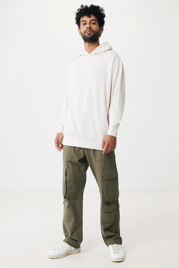 IQONIQ Yengo Hoodie mit Seitentaschen aus rec. Baumwolle