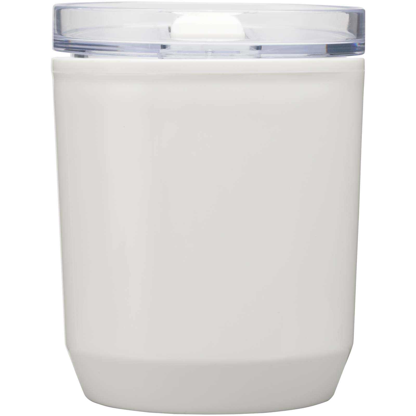 Hudson 180 ml doppelwandiger Becher aus recyceltem Kunststoff