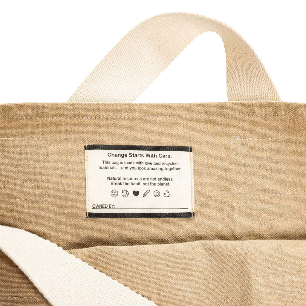 BEAU AWARE™ Strandtasche aus 400gr / m² recyceltem Canvas
