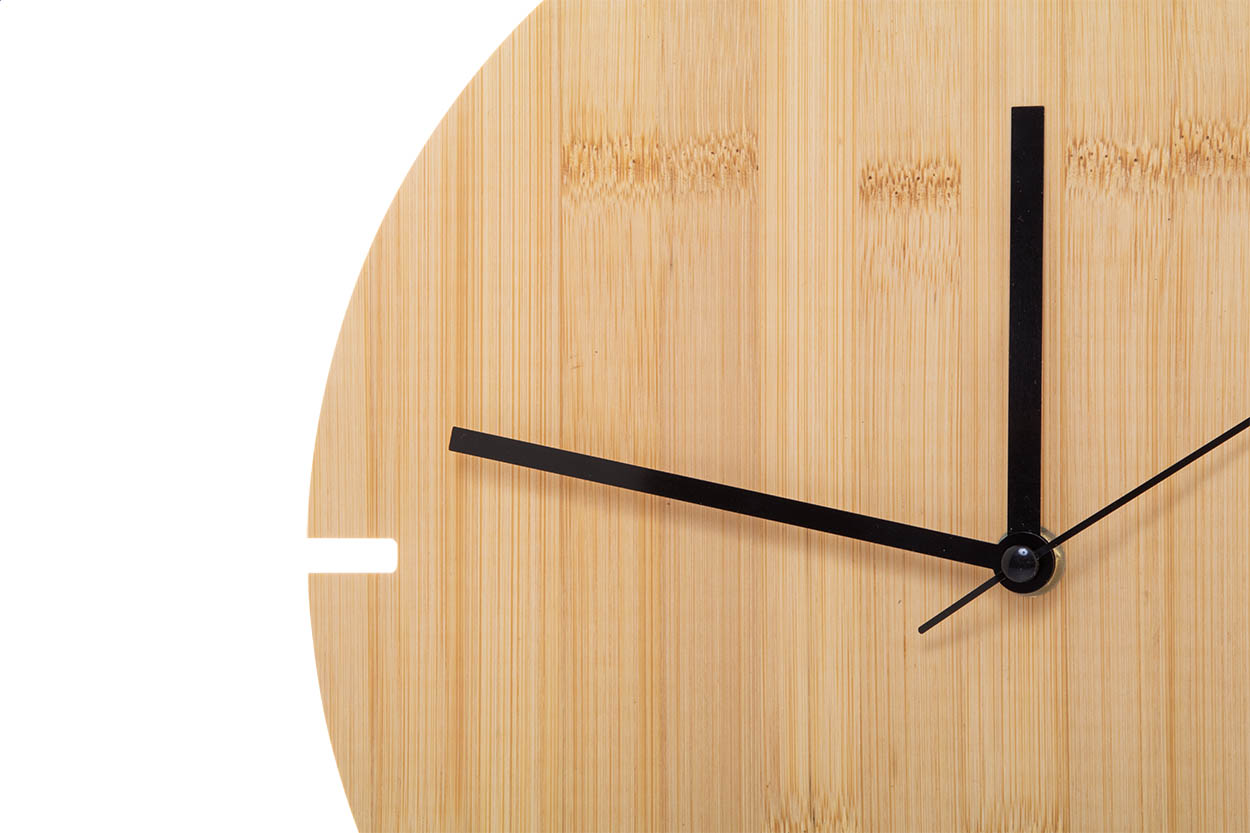 Wanduhr aus Bambus Tokei