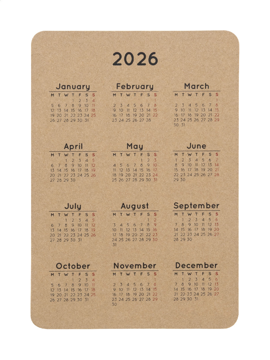 Individueller Taschenkalender CreaDate Pocket Eco