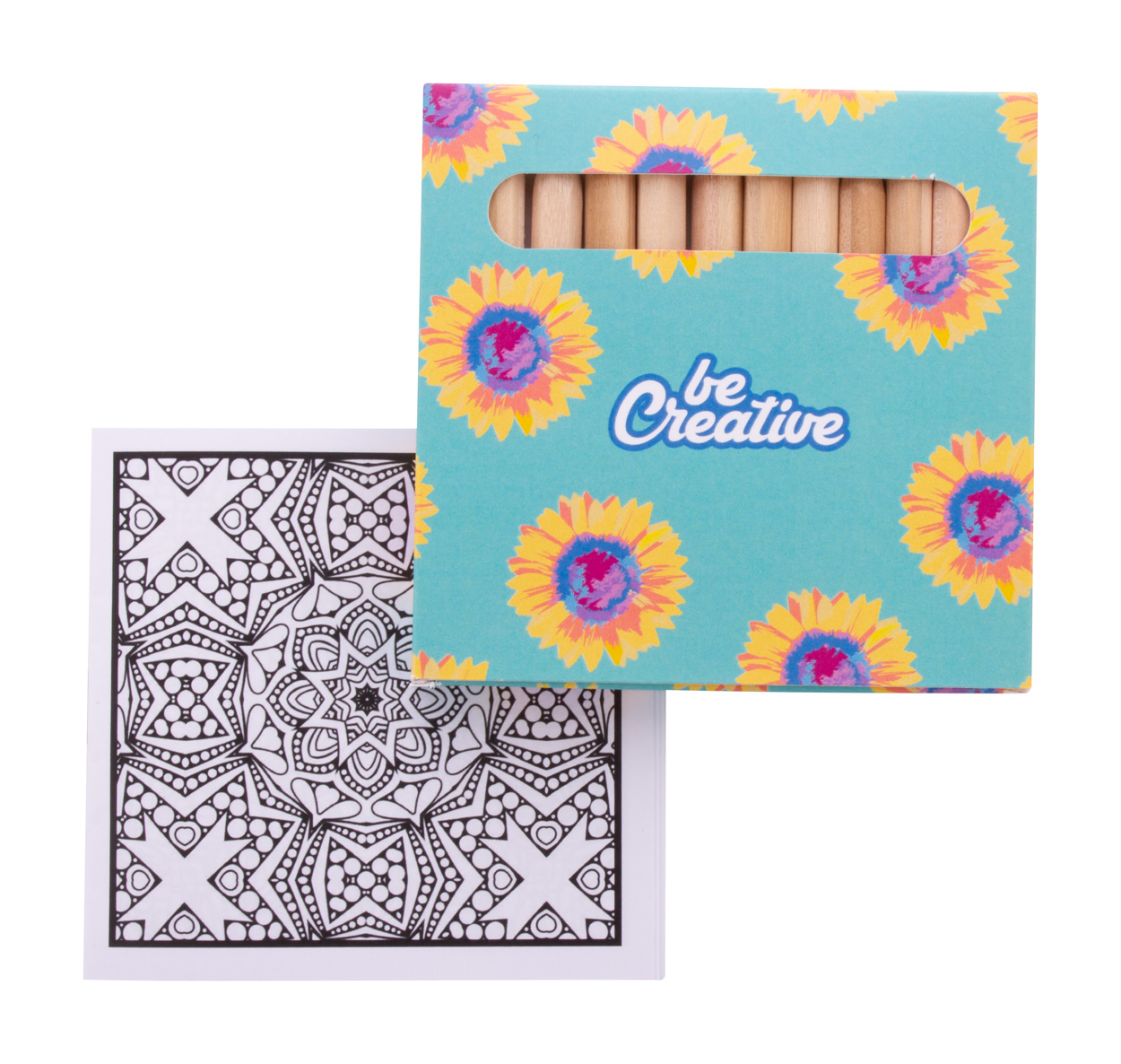 Individuelles Ausmalset, Mandala Coloxil 12