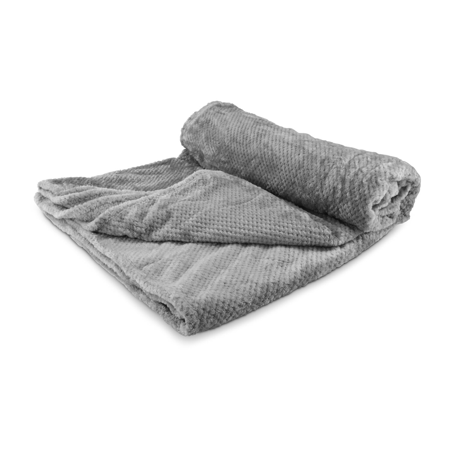 XXL Decke Feel grau - 220 x 240 cm, 275 g / m²