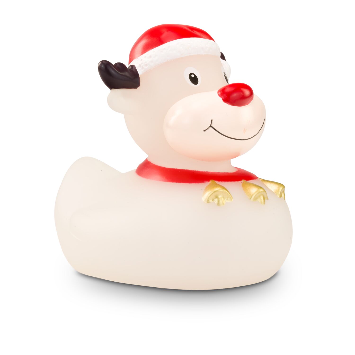 Werbeente Rudolph Rentier Gefrostet
