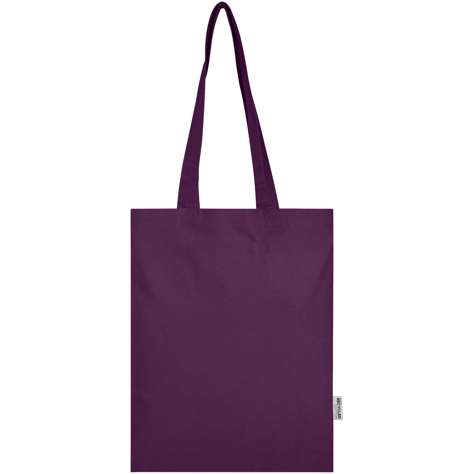 Madras Blend 140 g / m² Tragetasche aus GRS-recycelter Baumwolle 7L