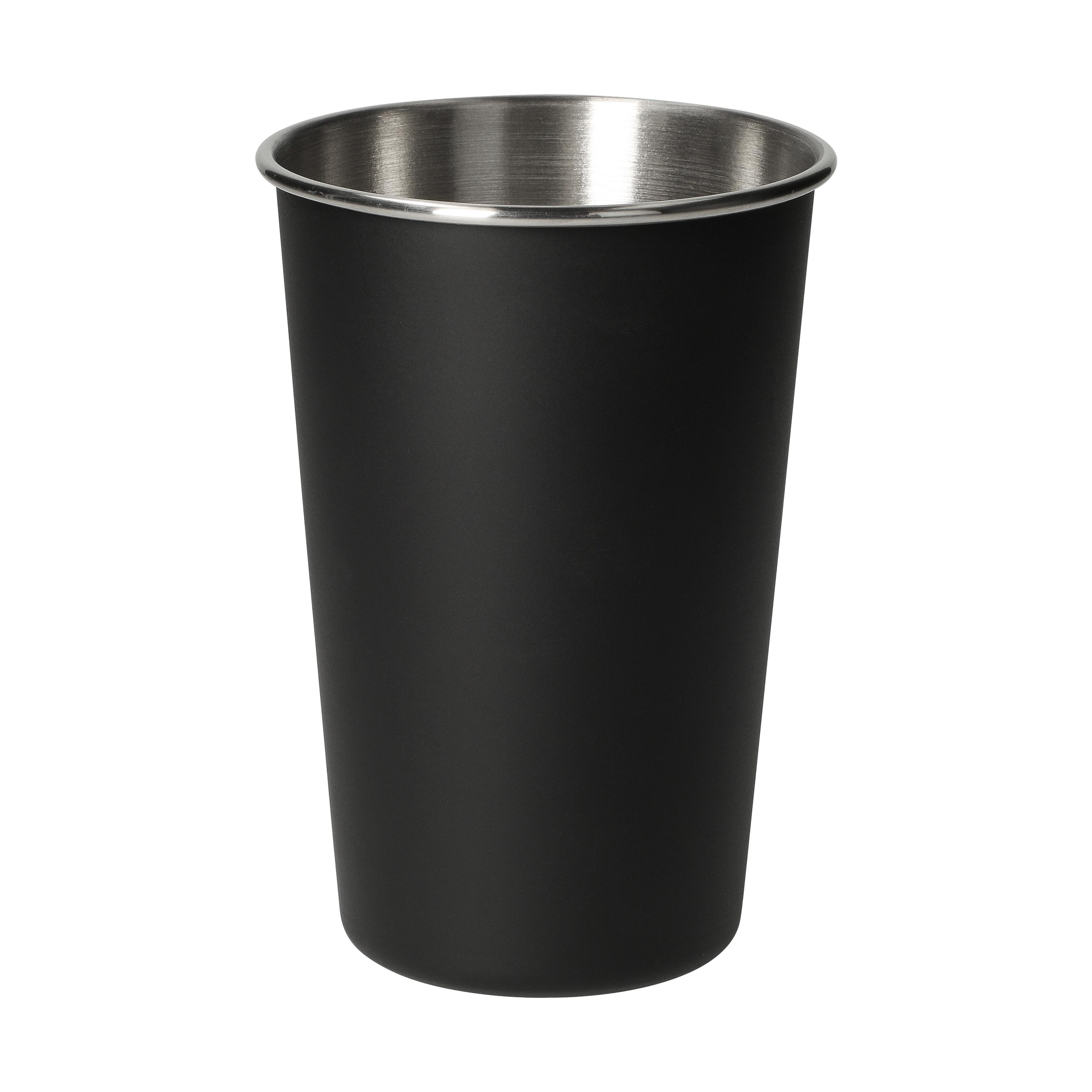 Edelstahlbecher "Metallo", 500 ml