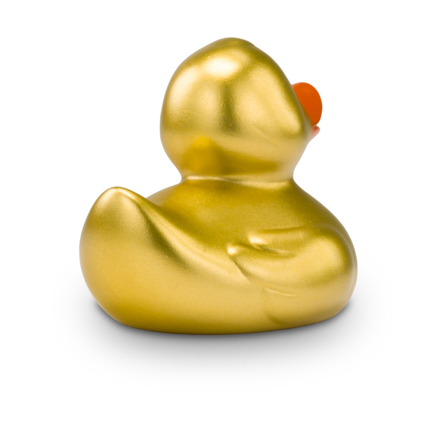 Werbeente Goldmarie Mini, ca. 6 cm
