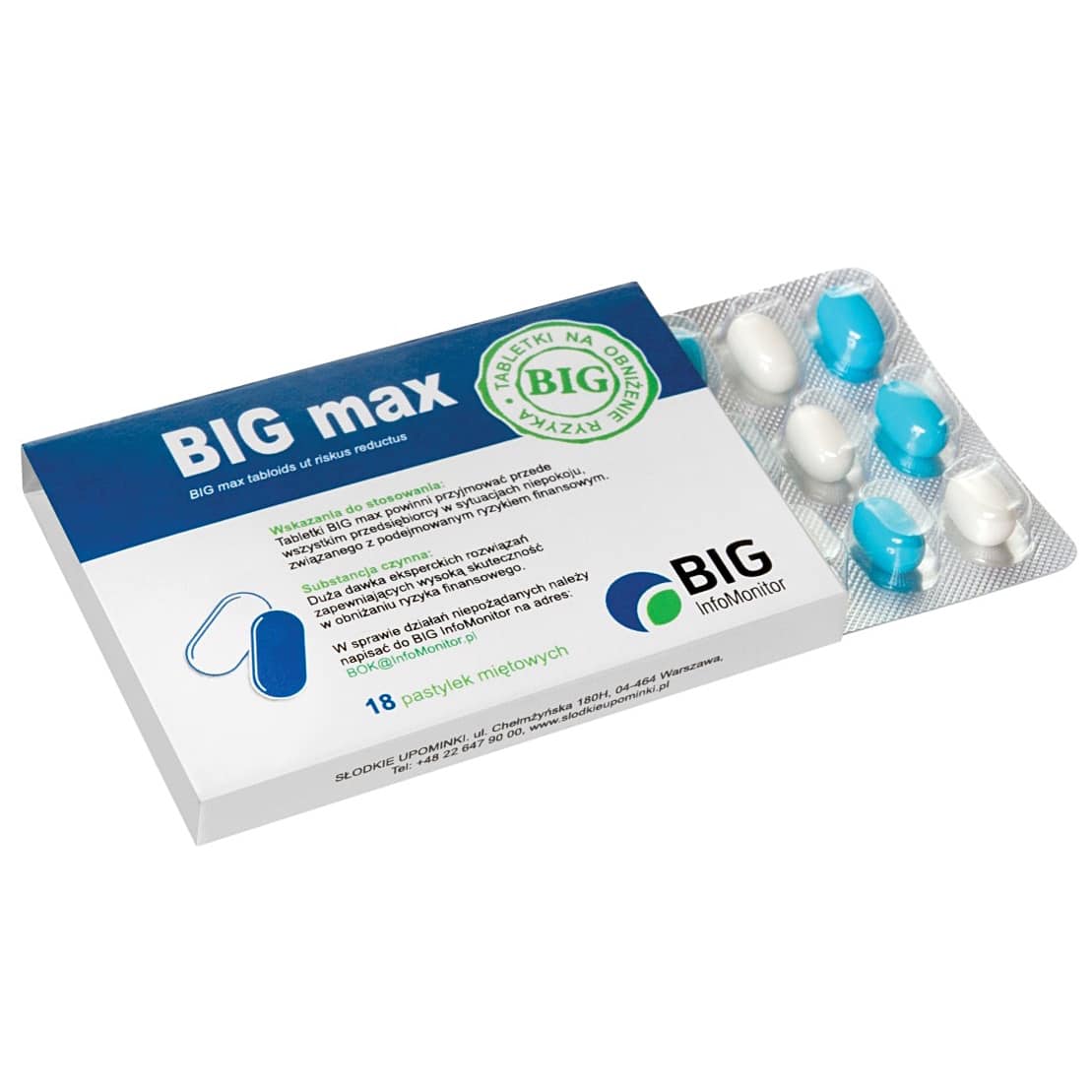 Dragees in Blisterverpackung Minis 18 Stück