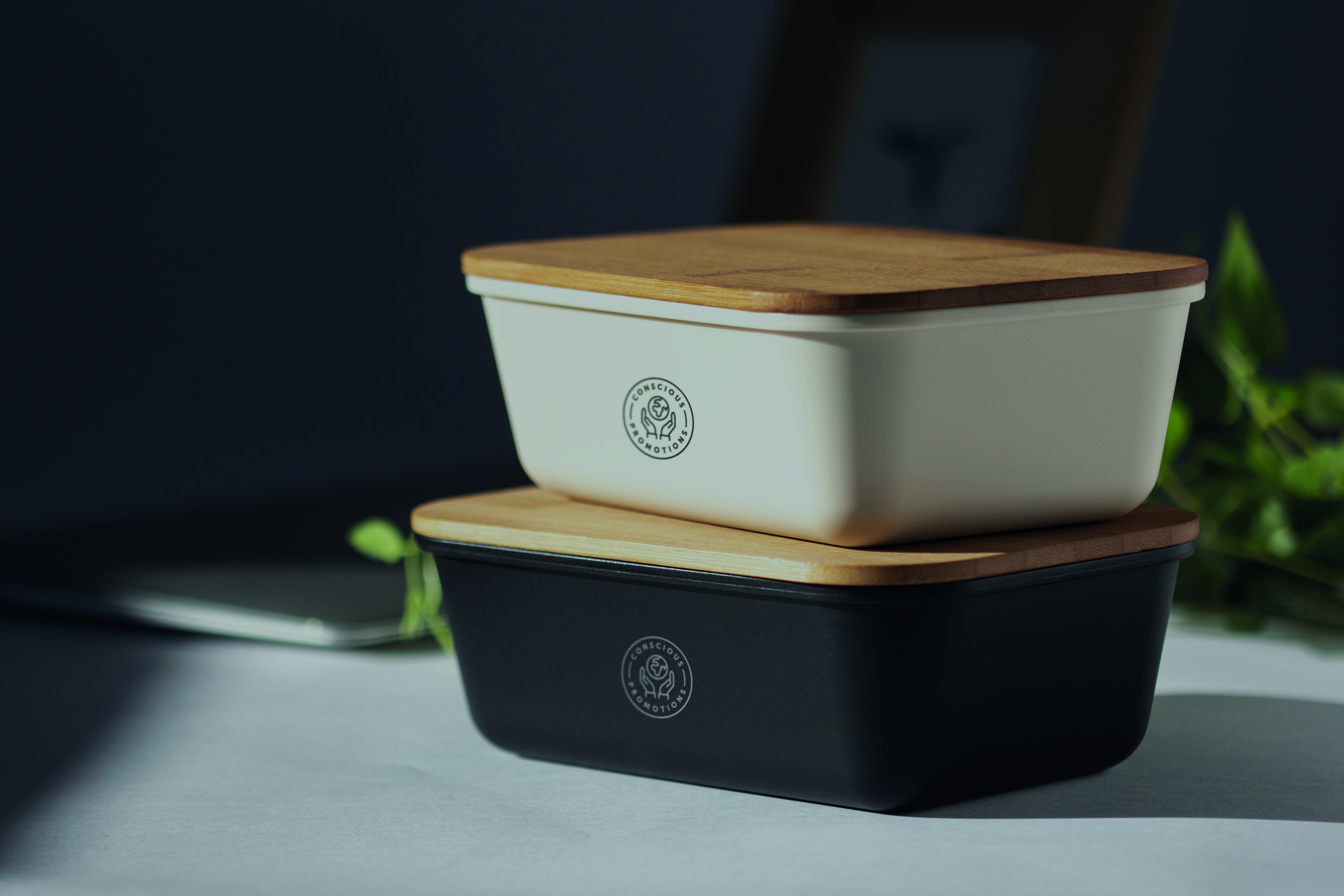 Lunch box mit bambus deckel THURSDAY