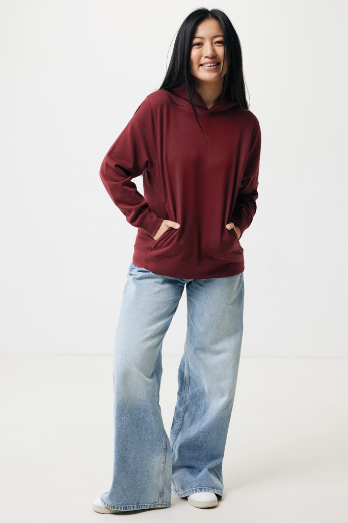 IQONIQ Yengo Hoodie mit Seitentaschen aus rec. Baumwolle