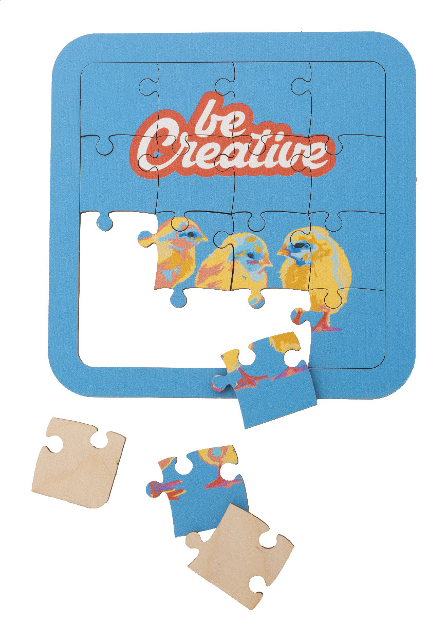 Individuelles Holzpuzzle Wozzle