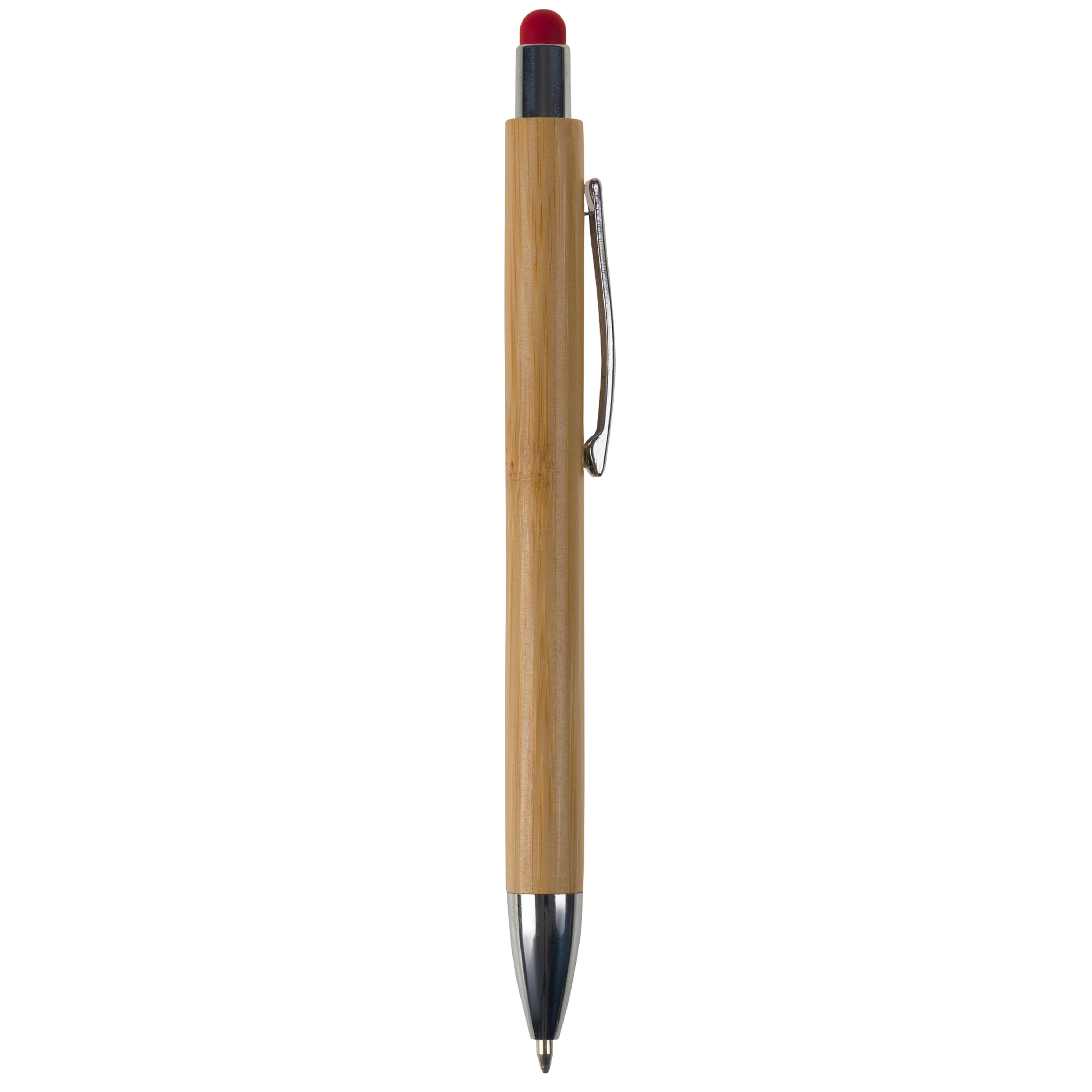 Bambus Kugelschreiber New York mit Touchpen