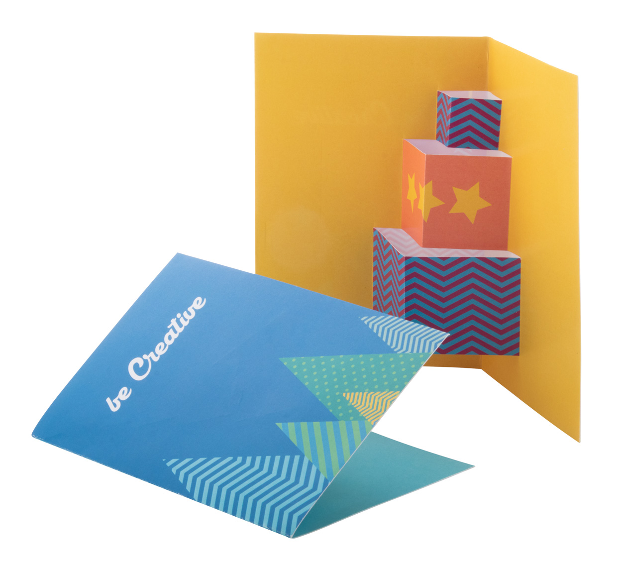 3D Weihnachtskarte Geschenk Dimensions