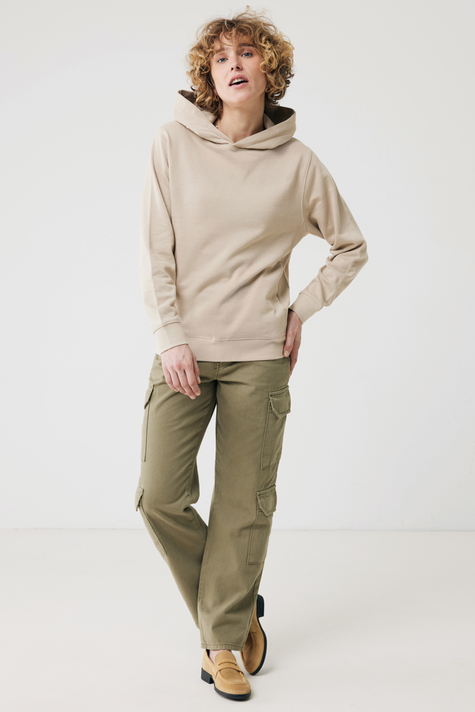 IQONIQ Yengo Hoodie mit Seitentaschen aus rec. Baumwolle