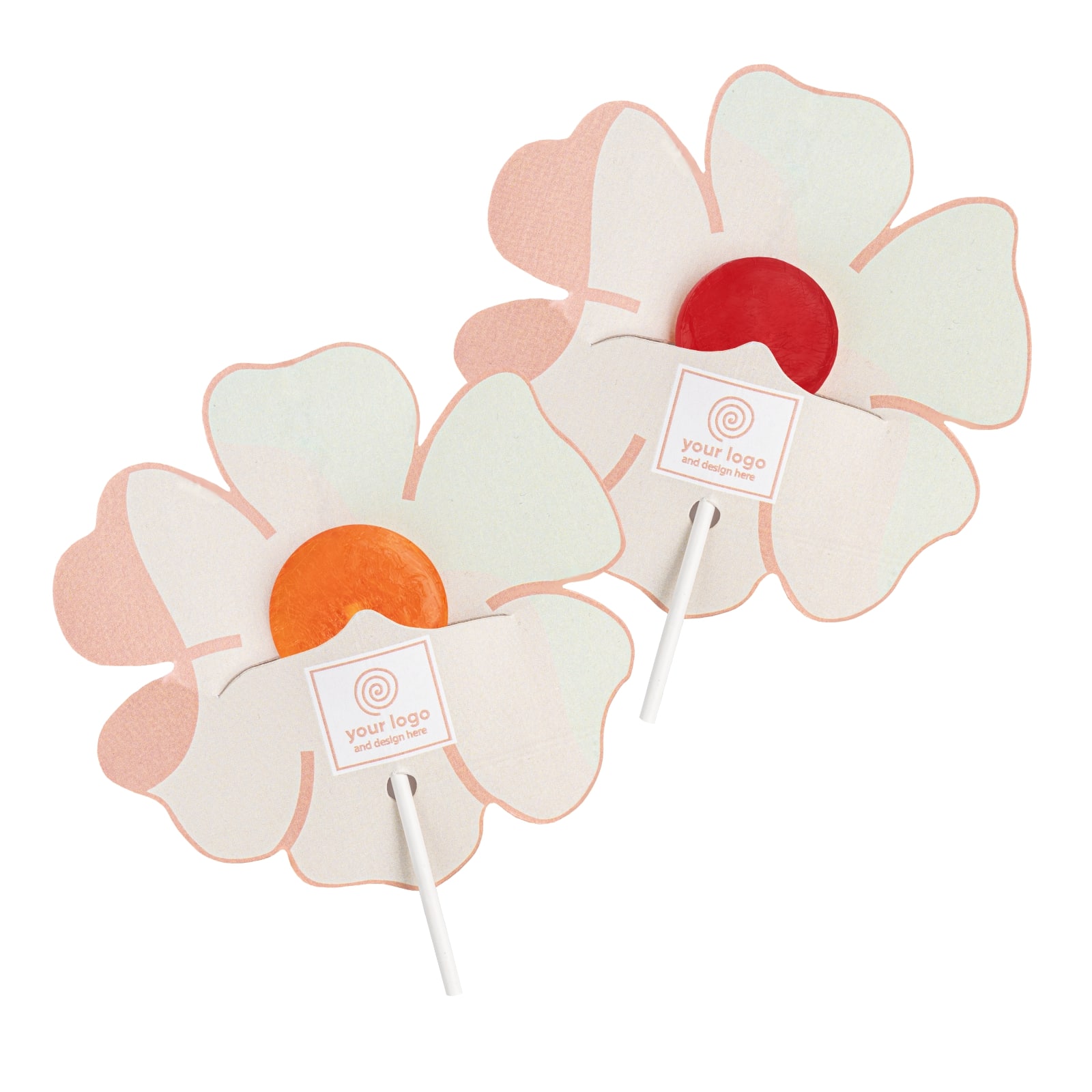 Fruchtlutscher Lutscher Flyer Blume