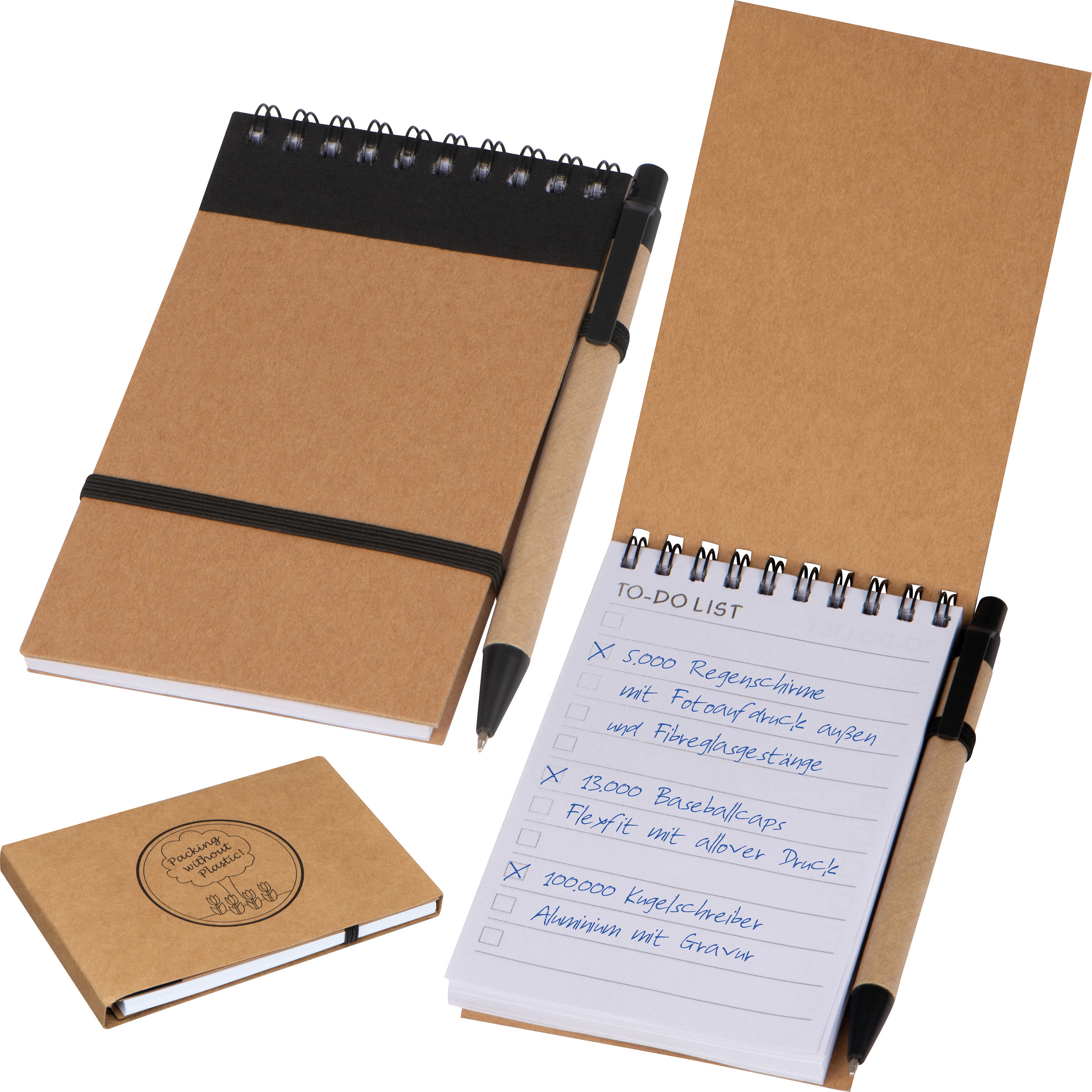 Ringbuch mit Kugelschreiber und To do Liste