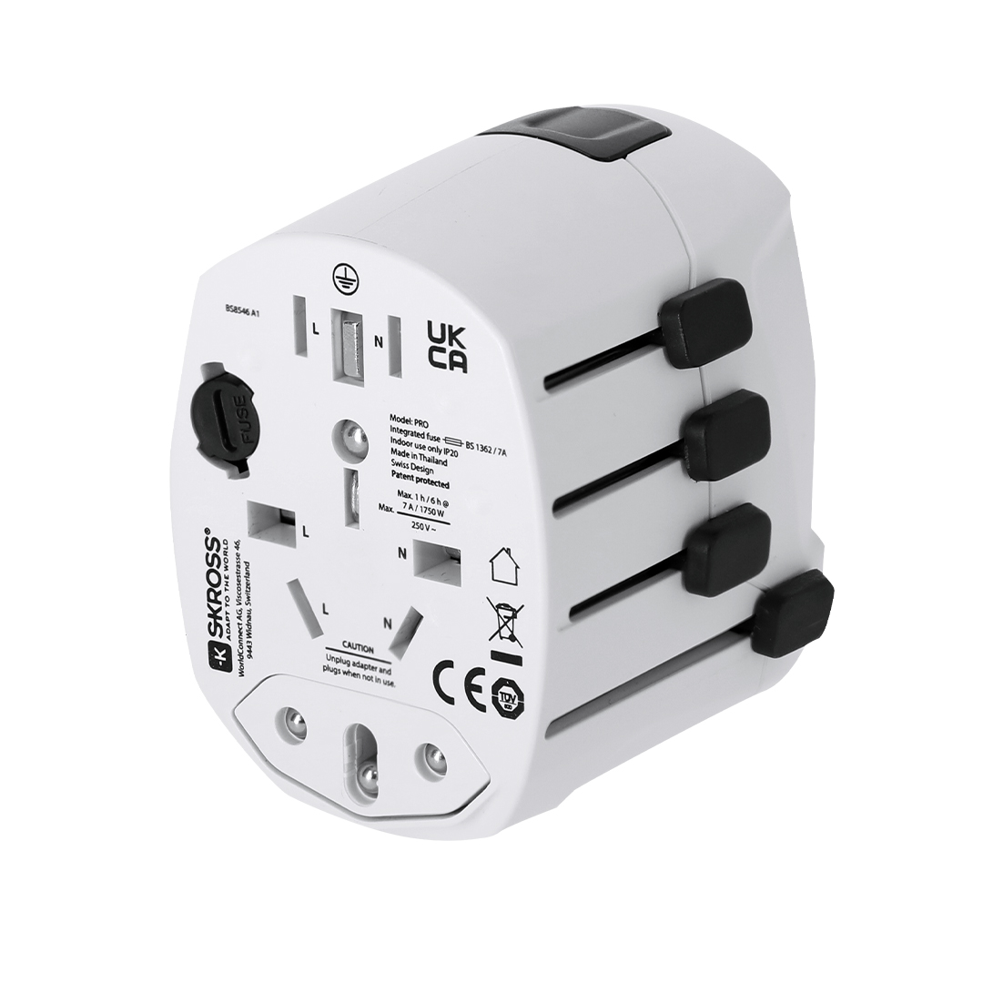 Universal Reise Adapter Skross PRO 3-POLE