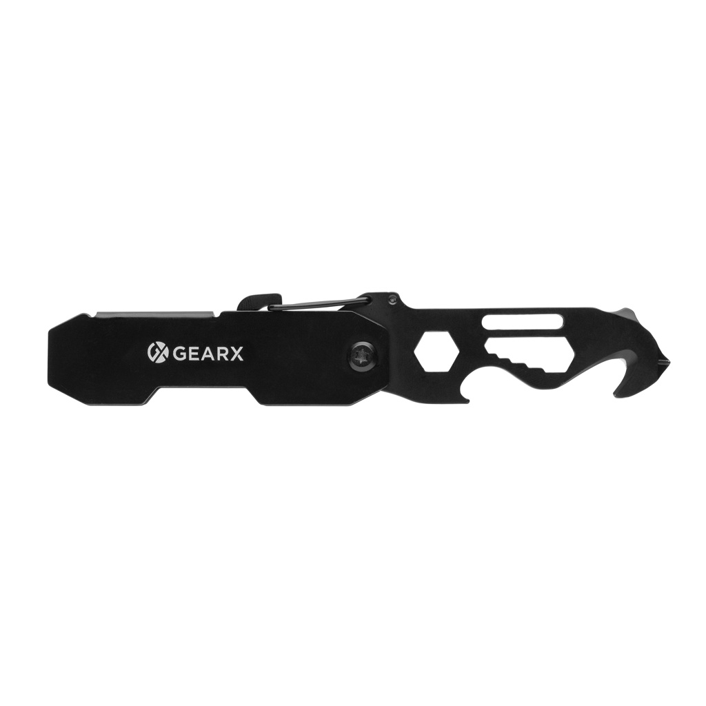 Gear X faltbares EDC-Werkzeug mit Karabinerhaken