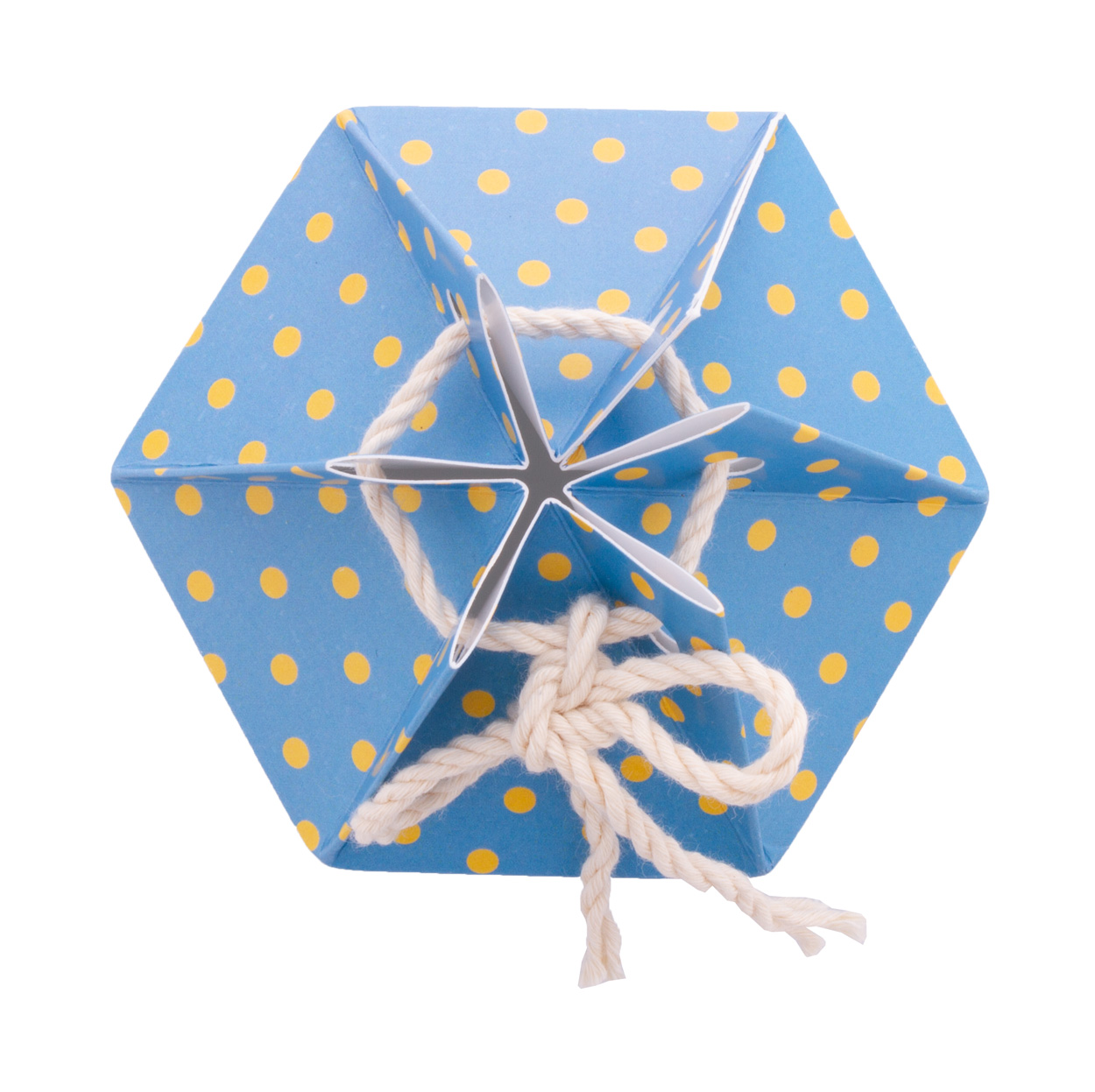Sechseckige Geschenkbox CreaBox HexaCord S
