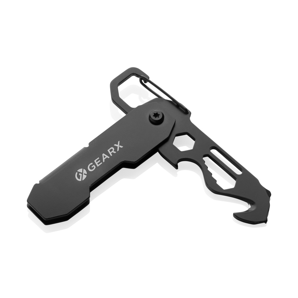 Gear X faltbares EDC-Werkzeug mit Karabinerhaken
