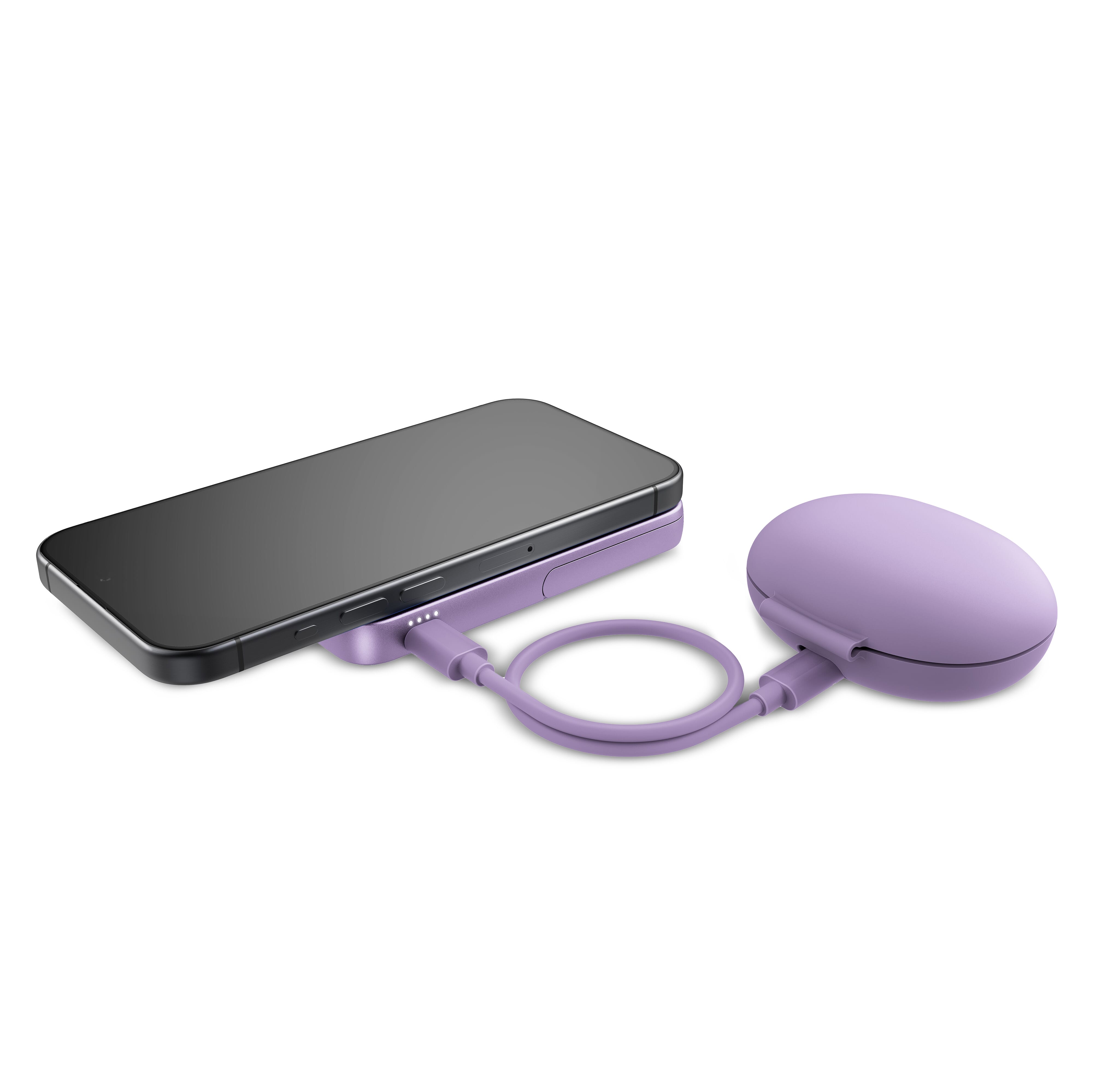 Fresh 'n Rebel Kompatibel mit MagSafe MagSafe Powerbank Kabellose 5000mAh